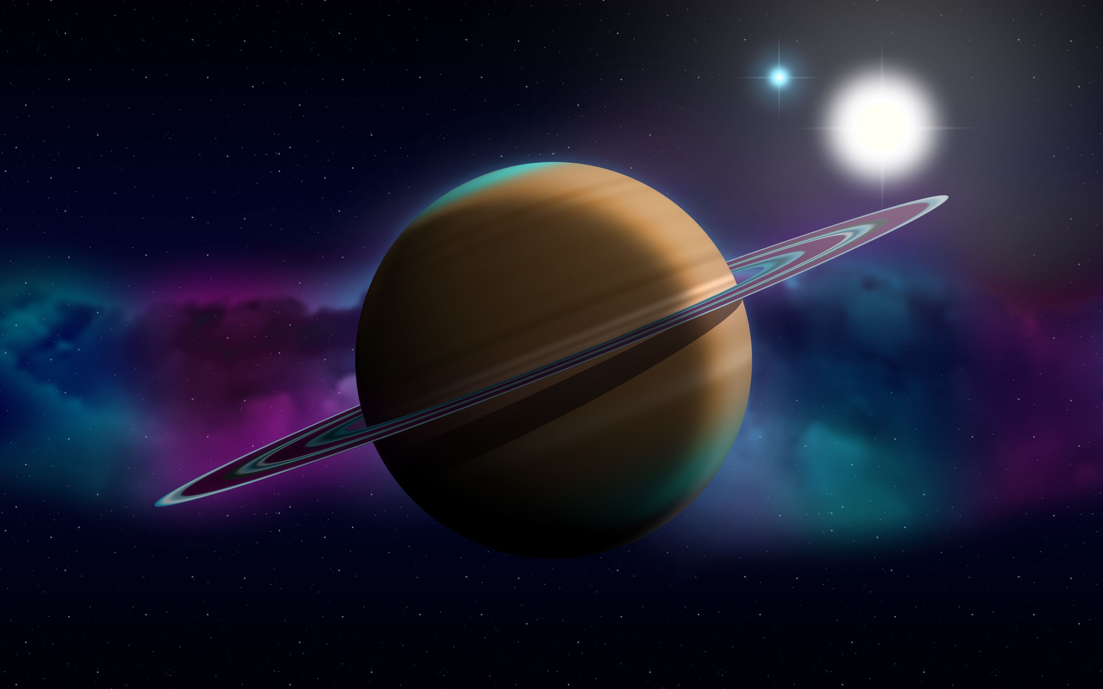 3840x2400 Desktop Wallpaper Planet, Saturn, Space, Digital Art, 4k, HD Image, Picture, Background, 41bb08, Desktop