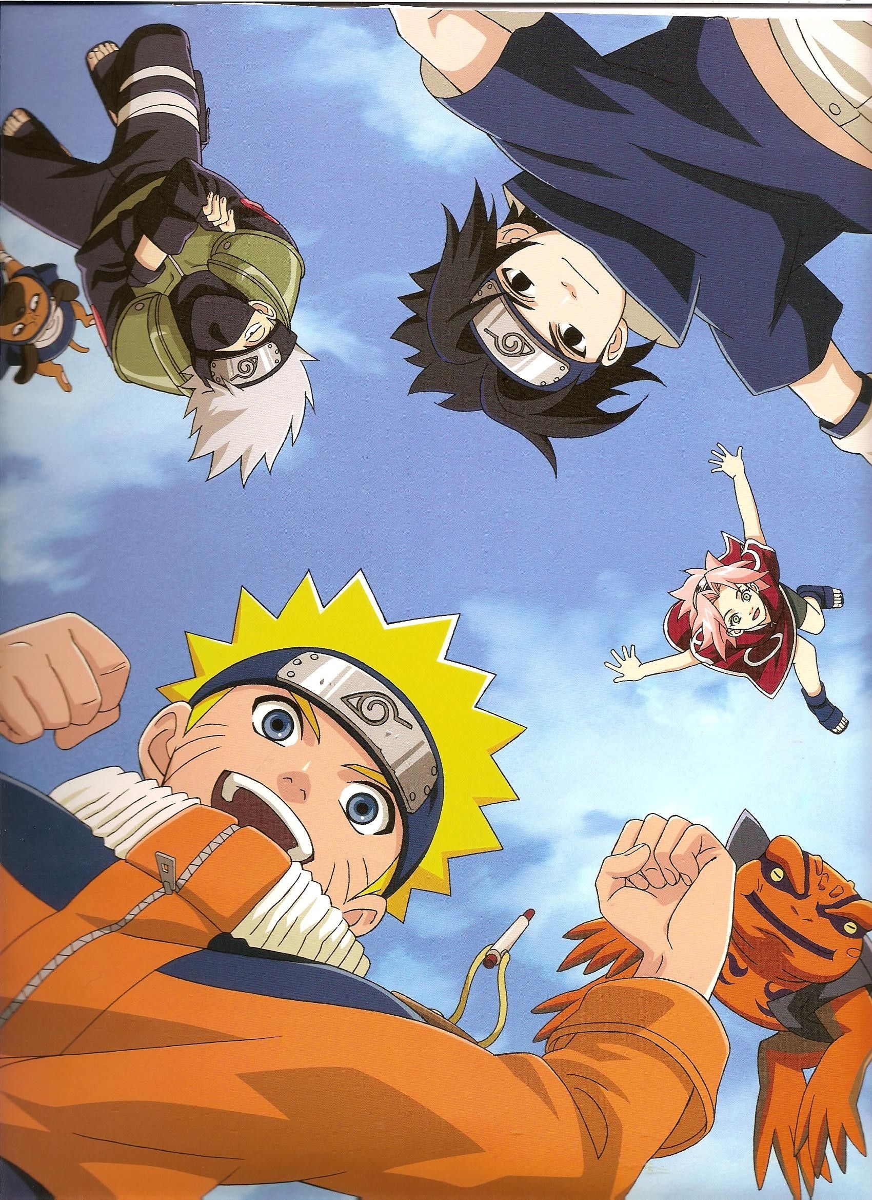 1700x2340 Naruto Team 7 Wallpaper, Phone