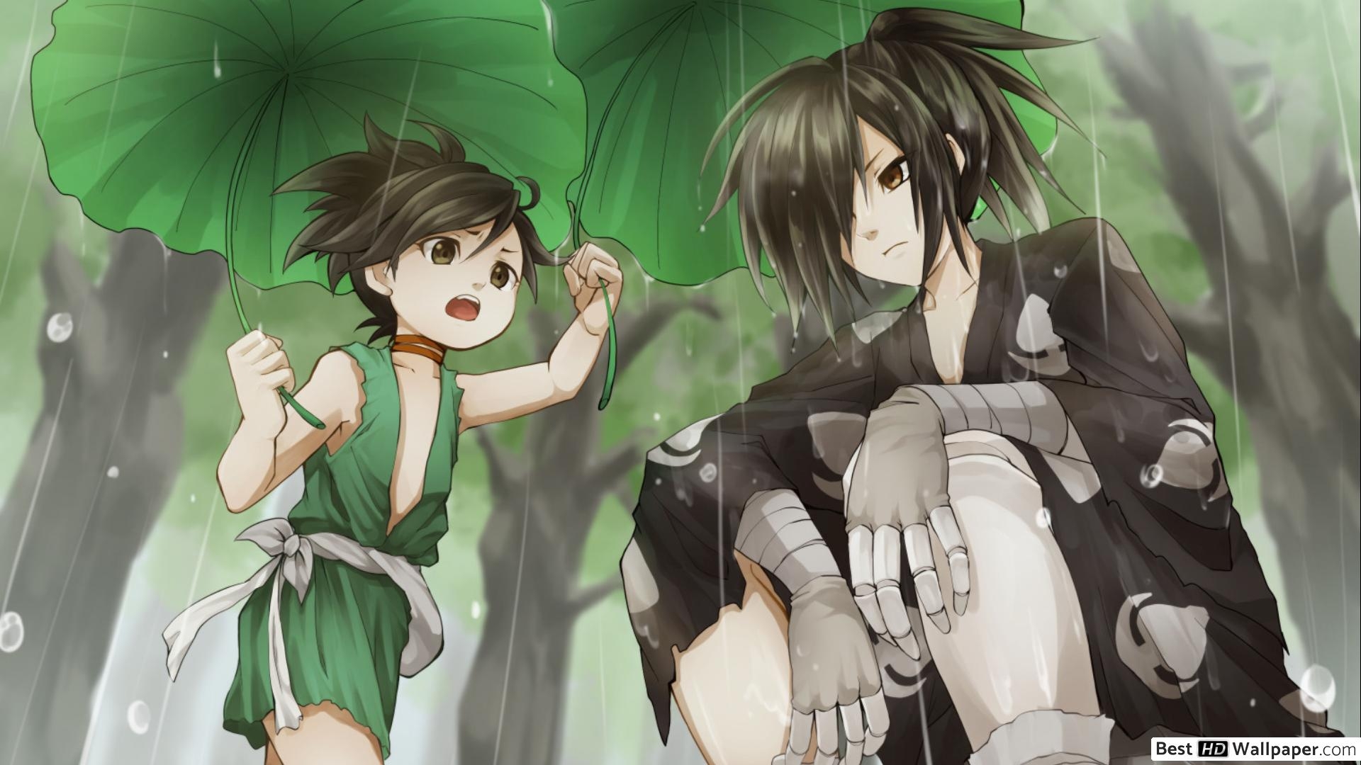 1920x1080 Dororo & Hyakkimaru Heavy Rain HD wallpaper download, Desktop