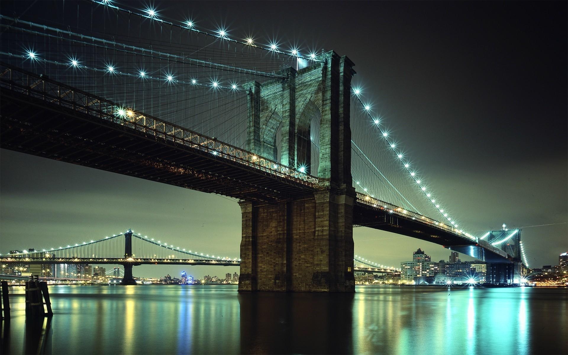 1920x1200 New York Brooklyn Bridge Wallpaper, Desktop