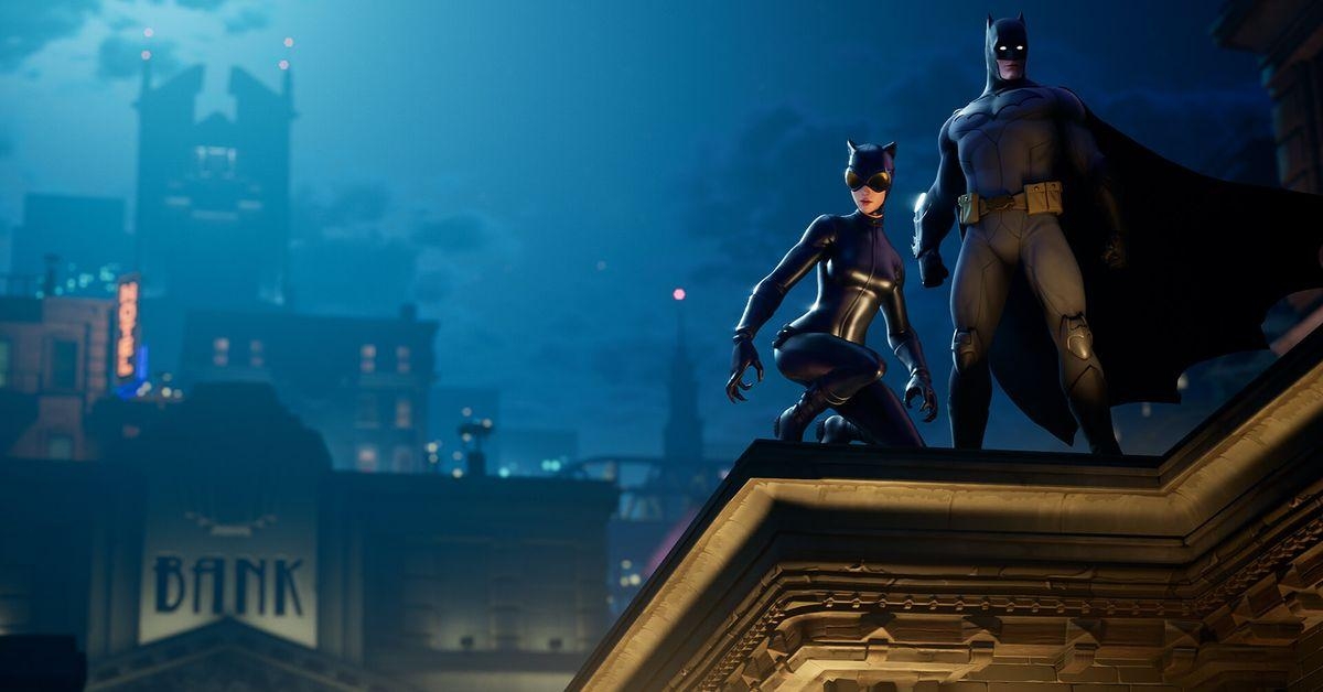 1200x630 Catwoman Comic Book Outfit Fortnite wallpaper, Desktop