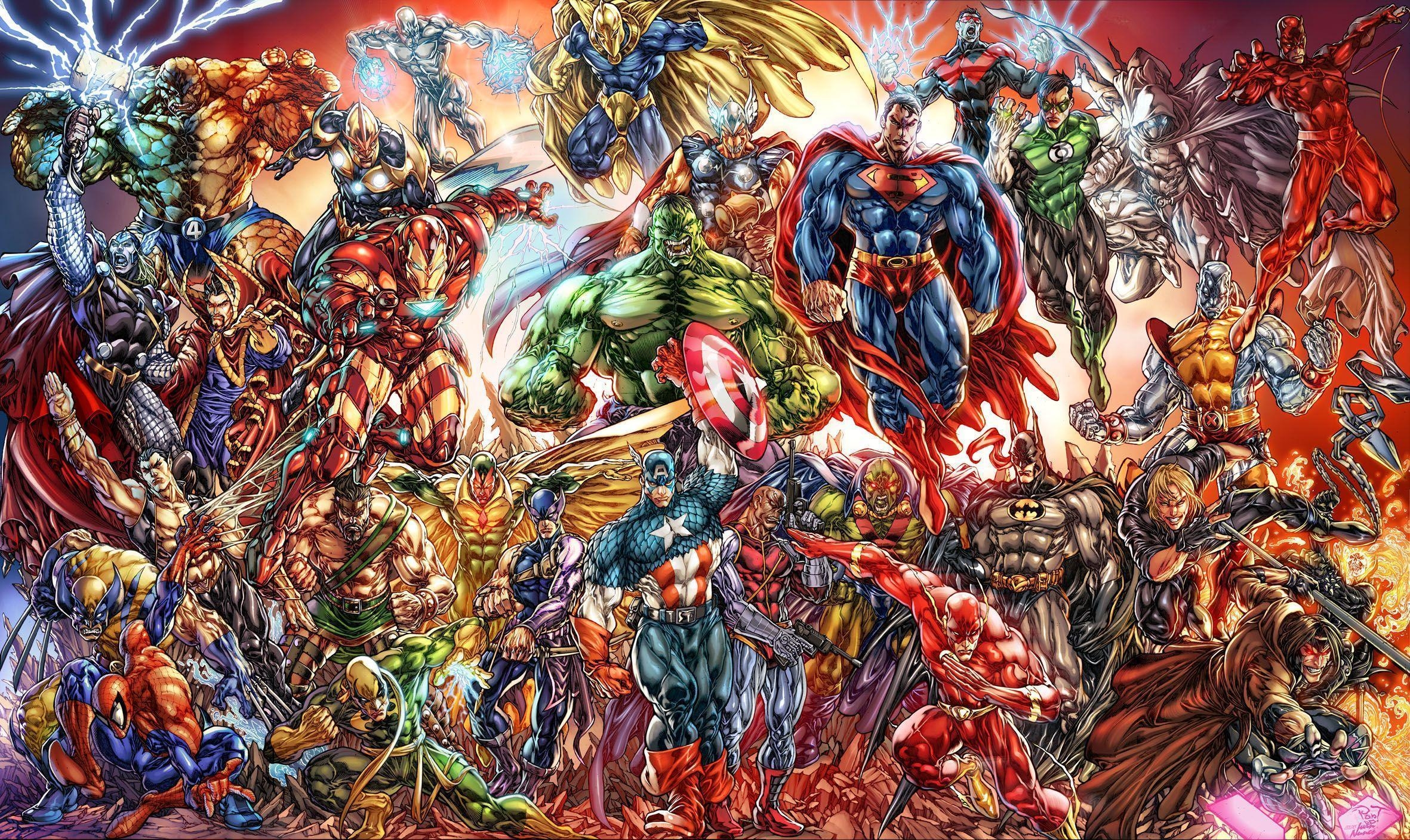 2370x1410 Marvel Comics HD Wallpaper and Background Image, Desktop