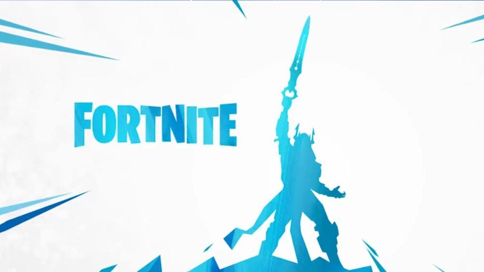 1600x900 Sword coming in Fortnite, Ice King Sword weapon Fortnite Season 7, Desktop