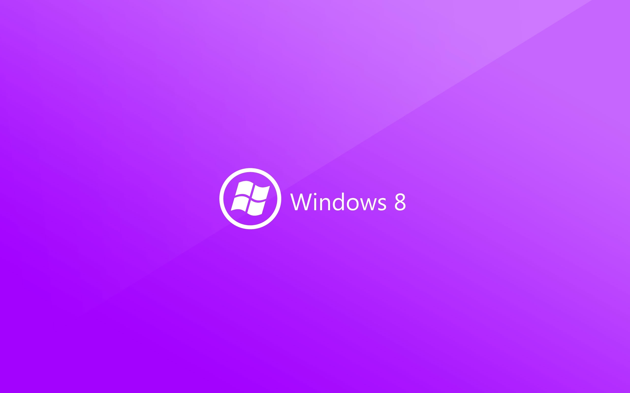 2560x1600 Purple Windows 8 Wallpaper, Desktop