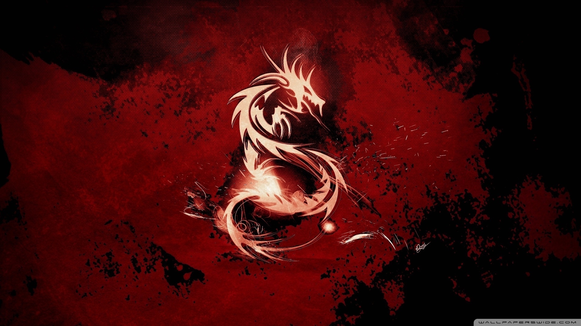 1920x1080 Blood Red Dragon Ultra HD Desktop Background Wallpaper for 4K UHD TV, Widescreen & UltraWide Desktop & Laptop, Tablet, Desktop