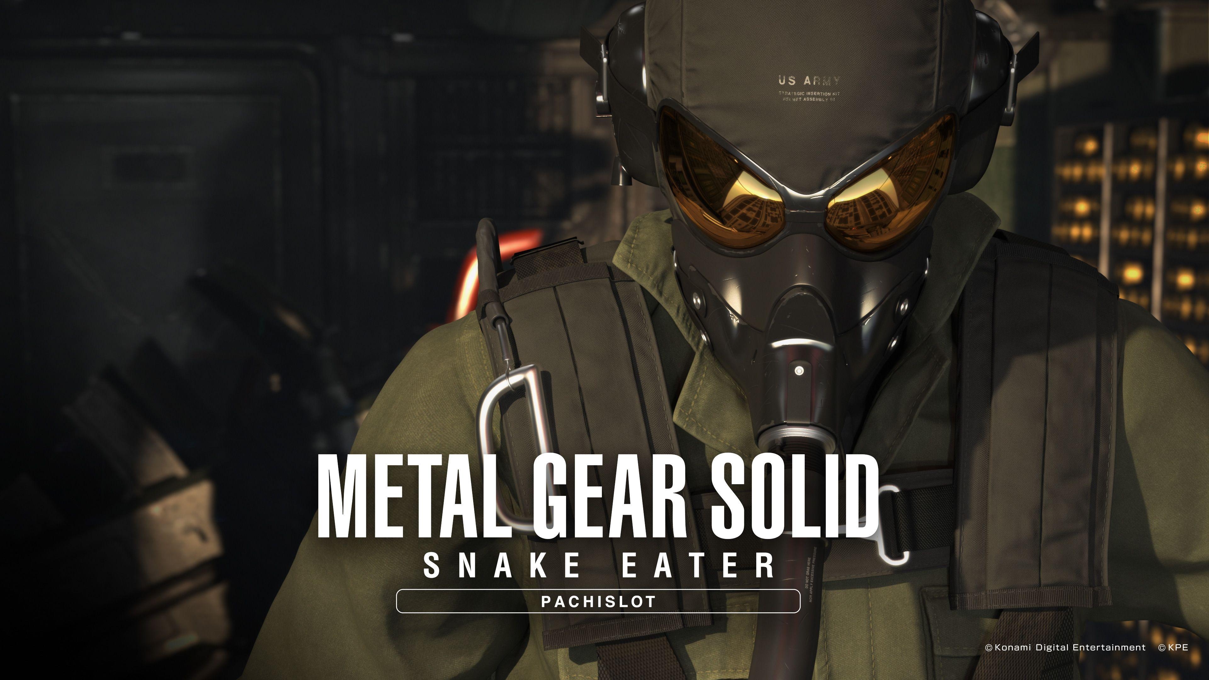 3840x2160 Official Metal Gear Solid Snake Eater Pachislot wallpaper released, Desktop