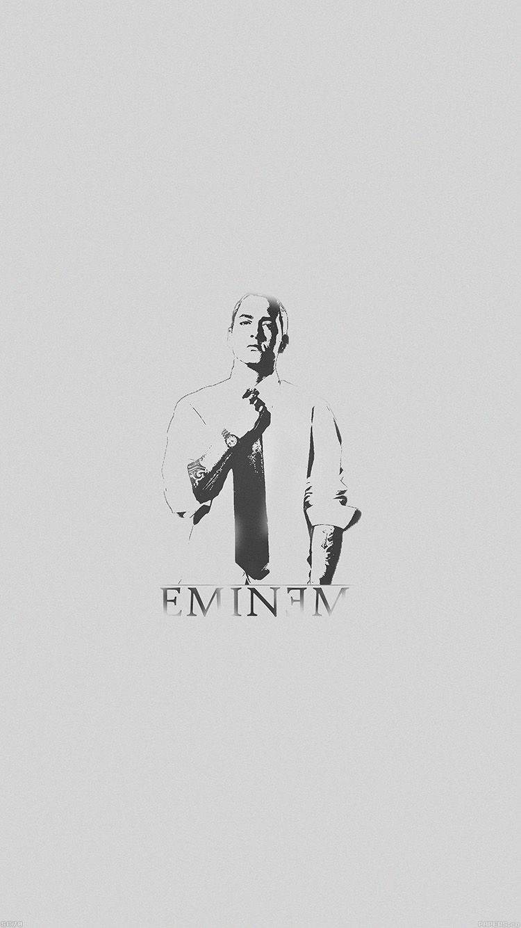 750x1340 Eminem Minimal Illustration iPhone 6.iphonewalls.net, Phone