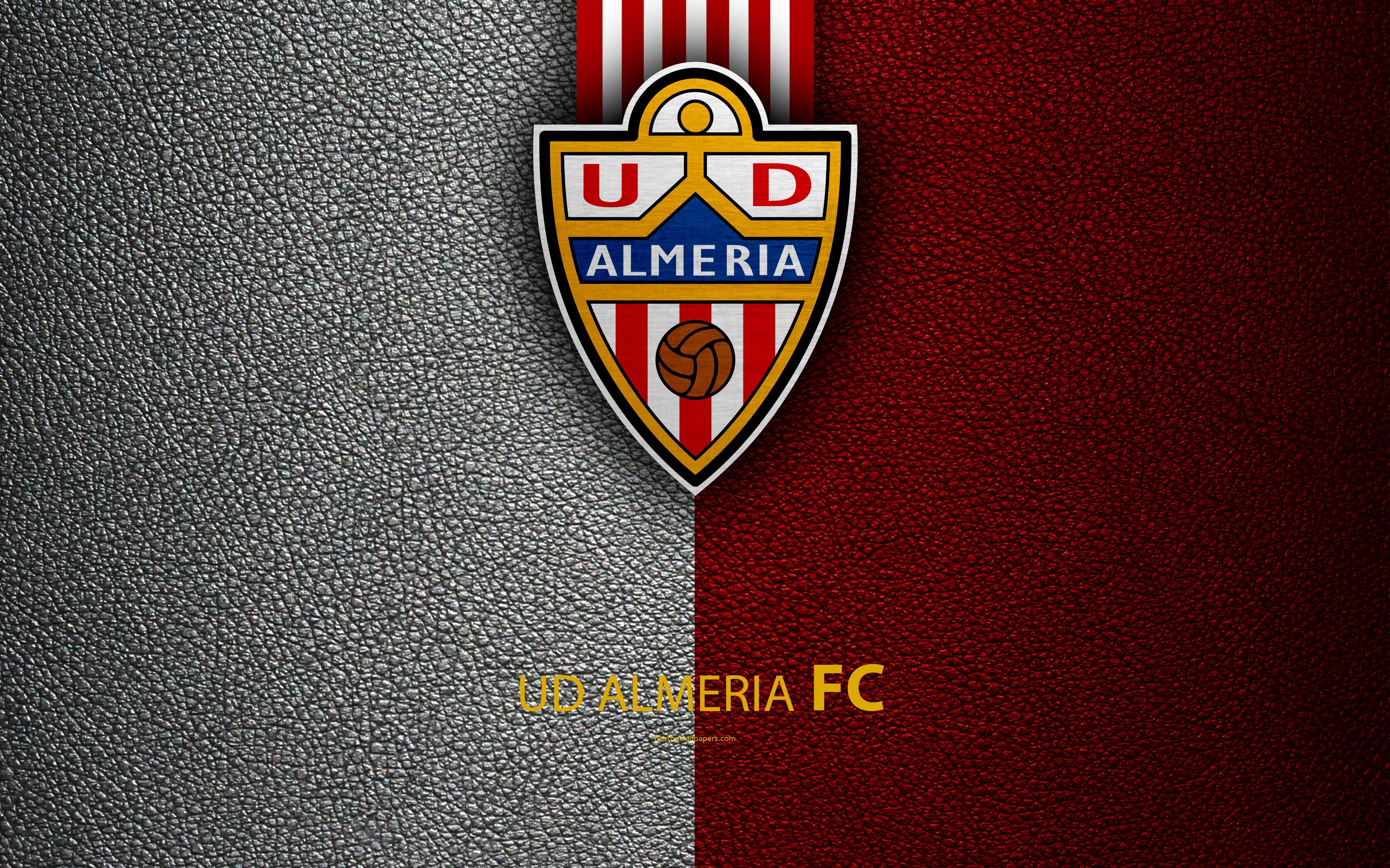 3840x2400 Download wallpaper UD Almeria FC, 4K, Spanish Football Club, Desktop