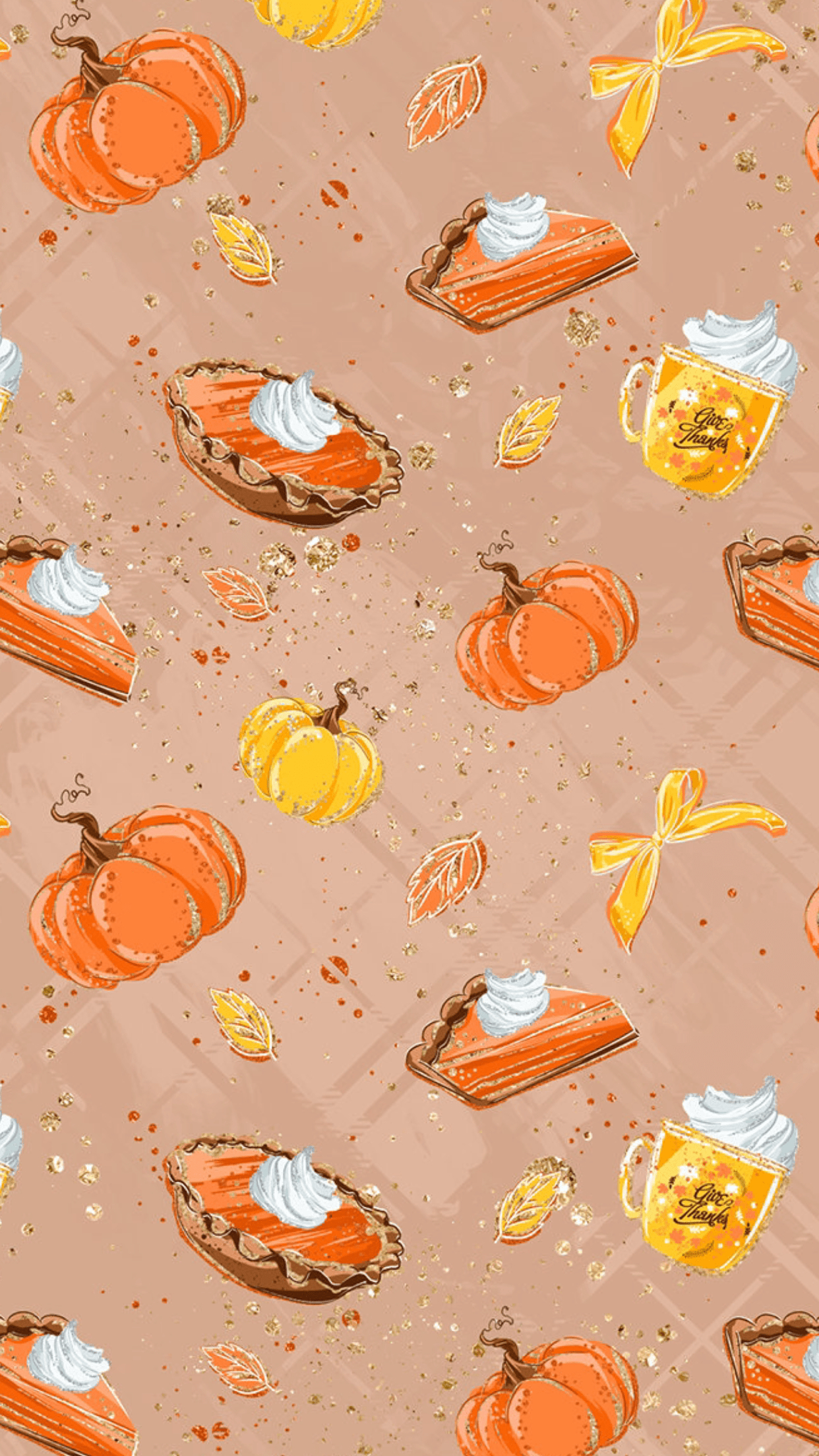 1250x2210 Cute Fall Wallpaper, Phone