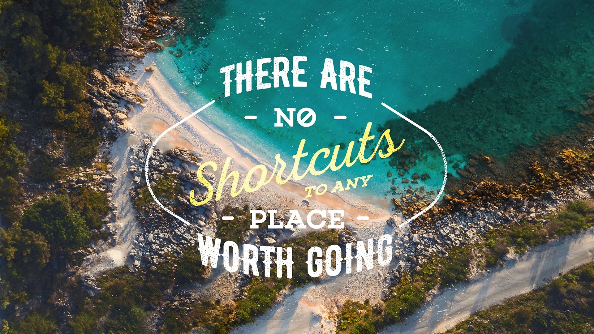 1920x1080 No Shortcuts Motivational Chromebook Wallpaper, Desktop