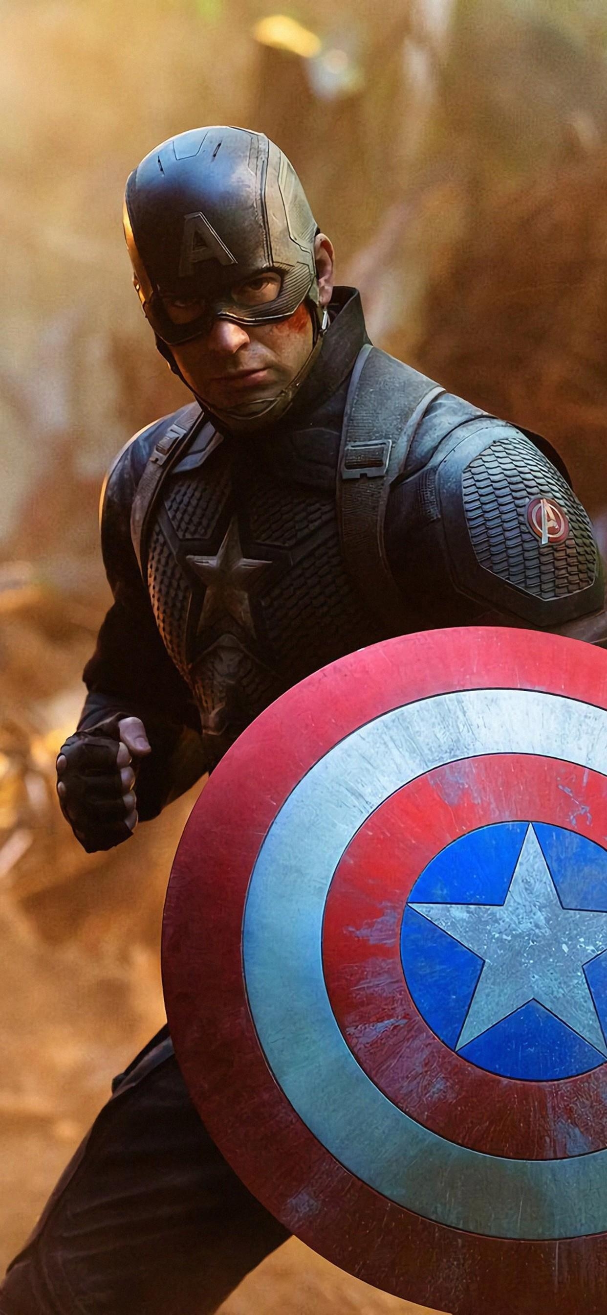 1250x2690 captain america avengers endgame movie iPhone X Wallpaper Free, Phone