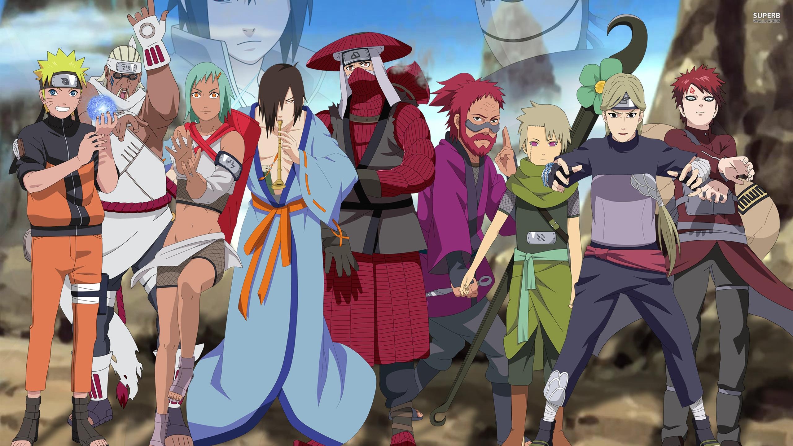 2560x1440 Naruto Characters Wallpaper for Desktop, Desktop