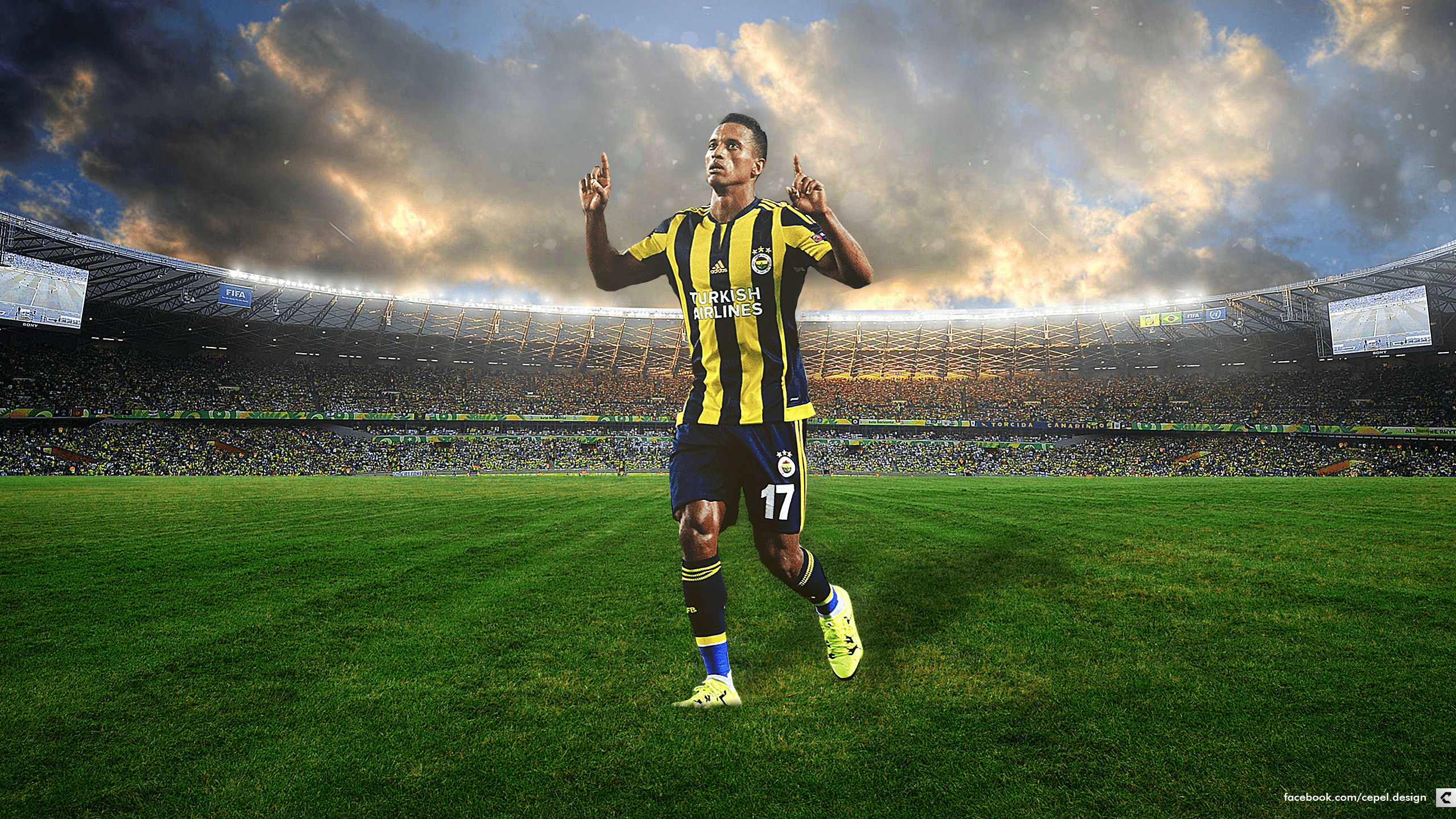 2560x1440 Luis Nani Fenerbahce SK Wallpaper, Desktop