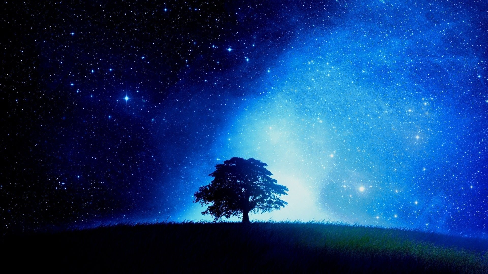 1920x1080 Stars At Night Wallpaper, Desktop