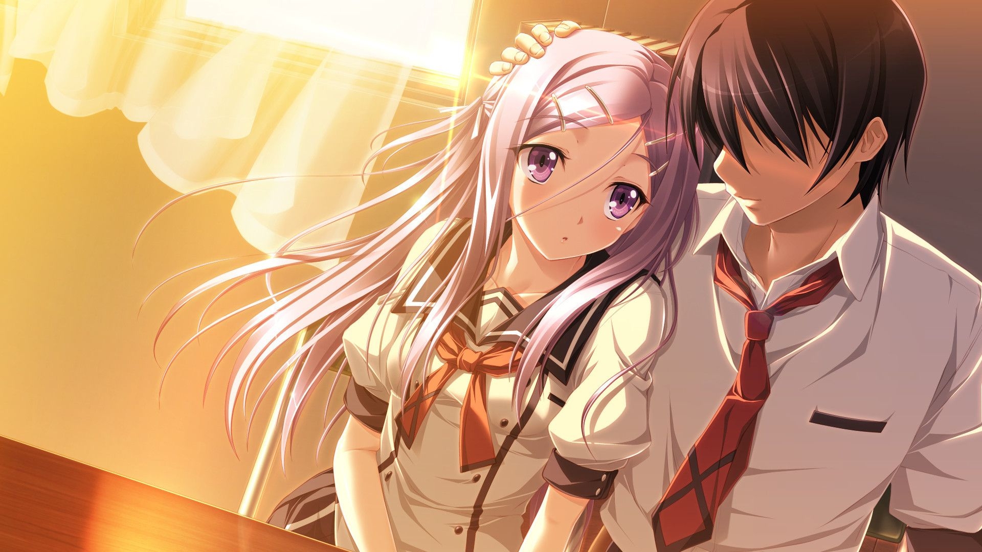 1920x1080 Sweet Couple Anime Wallpaper, Desktop