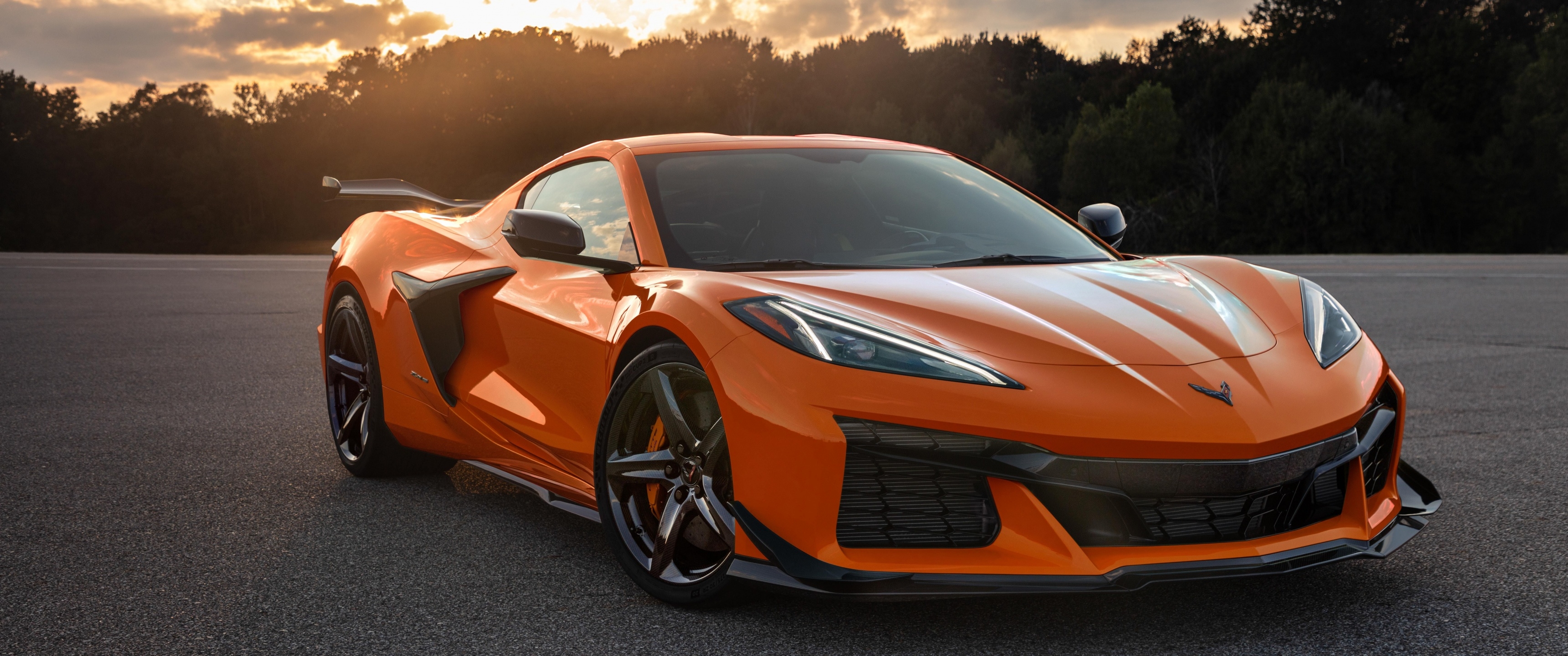 3440x1440 Chevrolet Corvette Z06 Wallpaper 4K, Performance Pack, Cars, Dual Screen