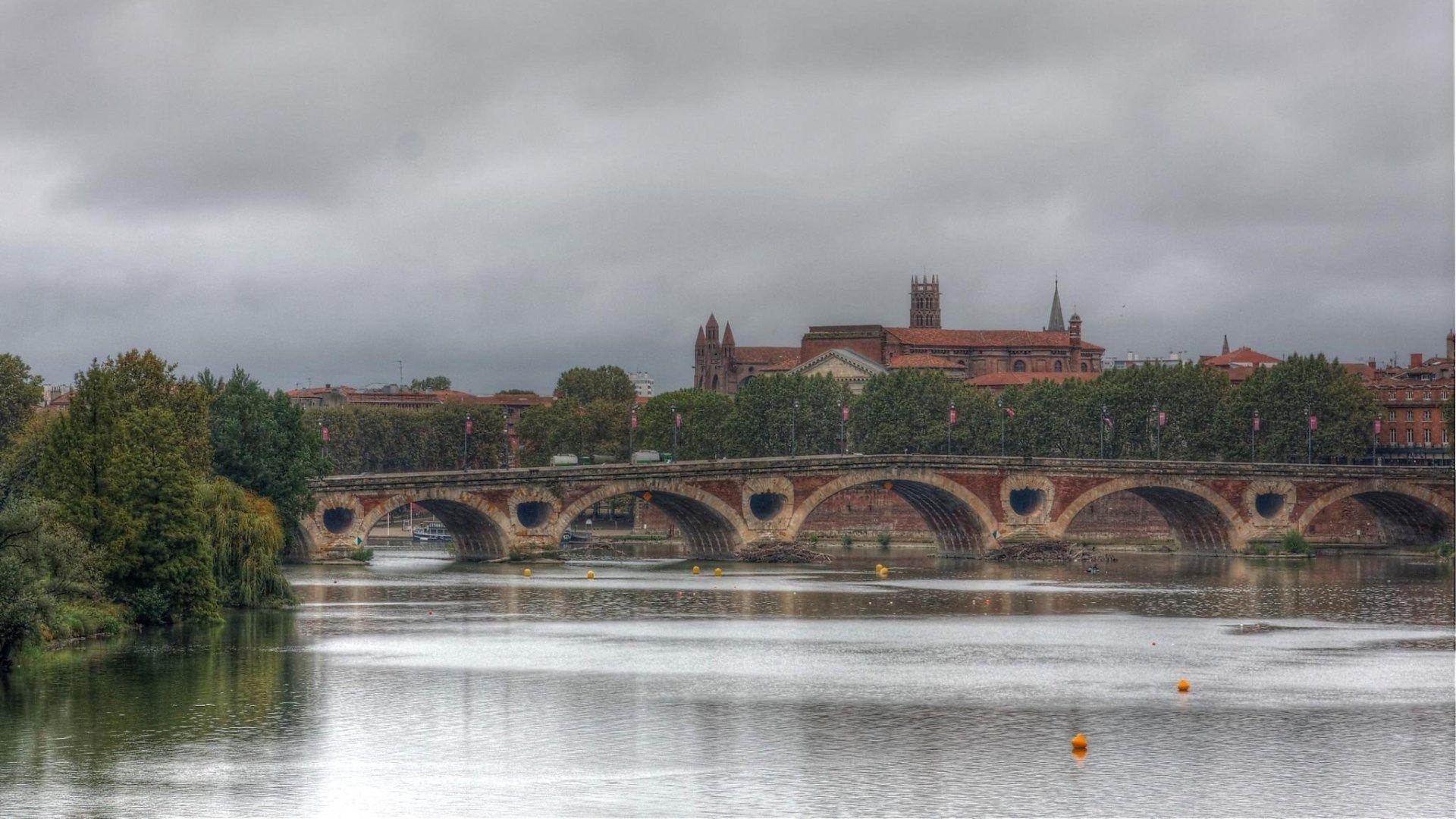 1920x1080 free screensaver wallpaper for pont neuf toulouse, Desktop