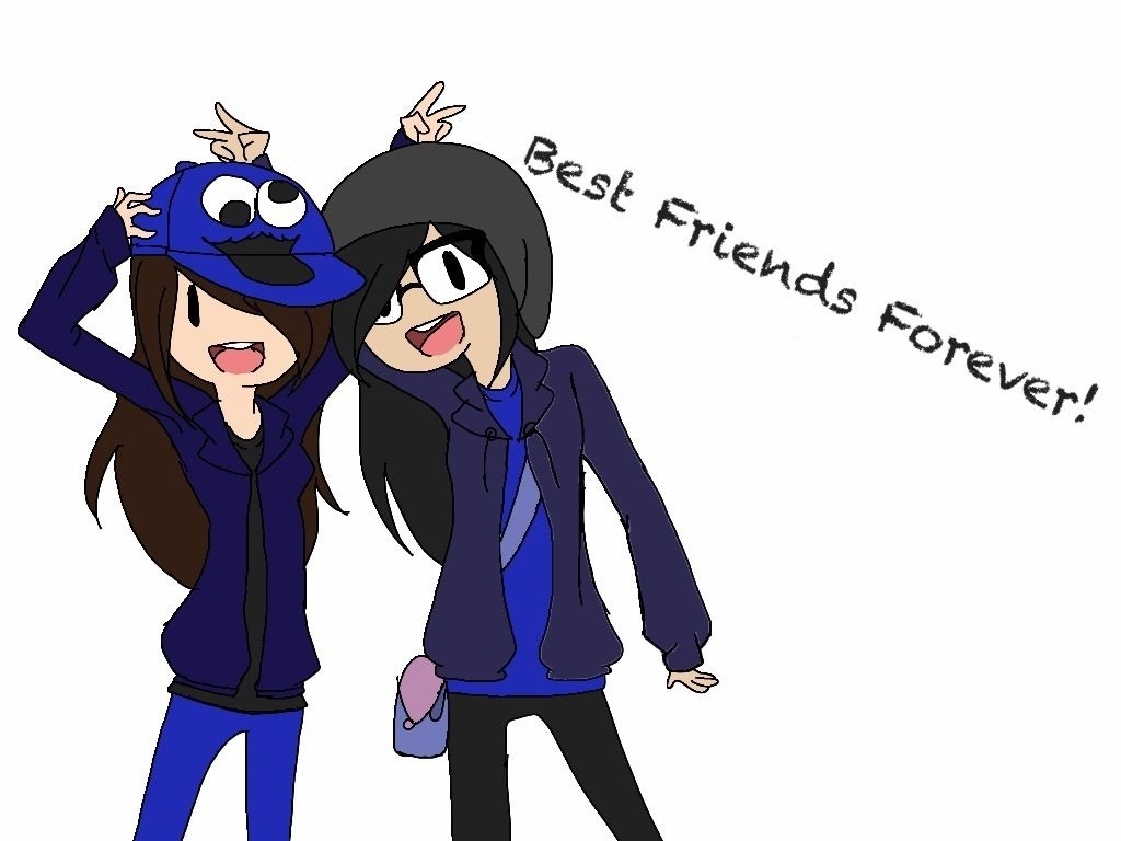 1030x770 Best Friend Wallpaper Girl HD Download Cave Wall Art Black Half, Desktop