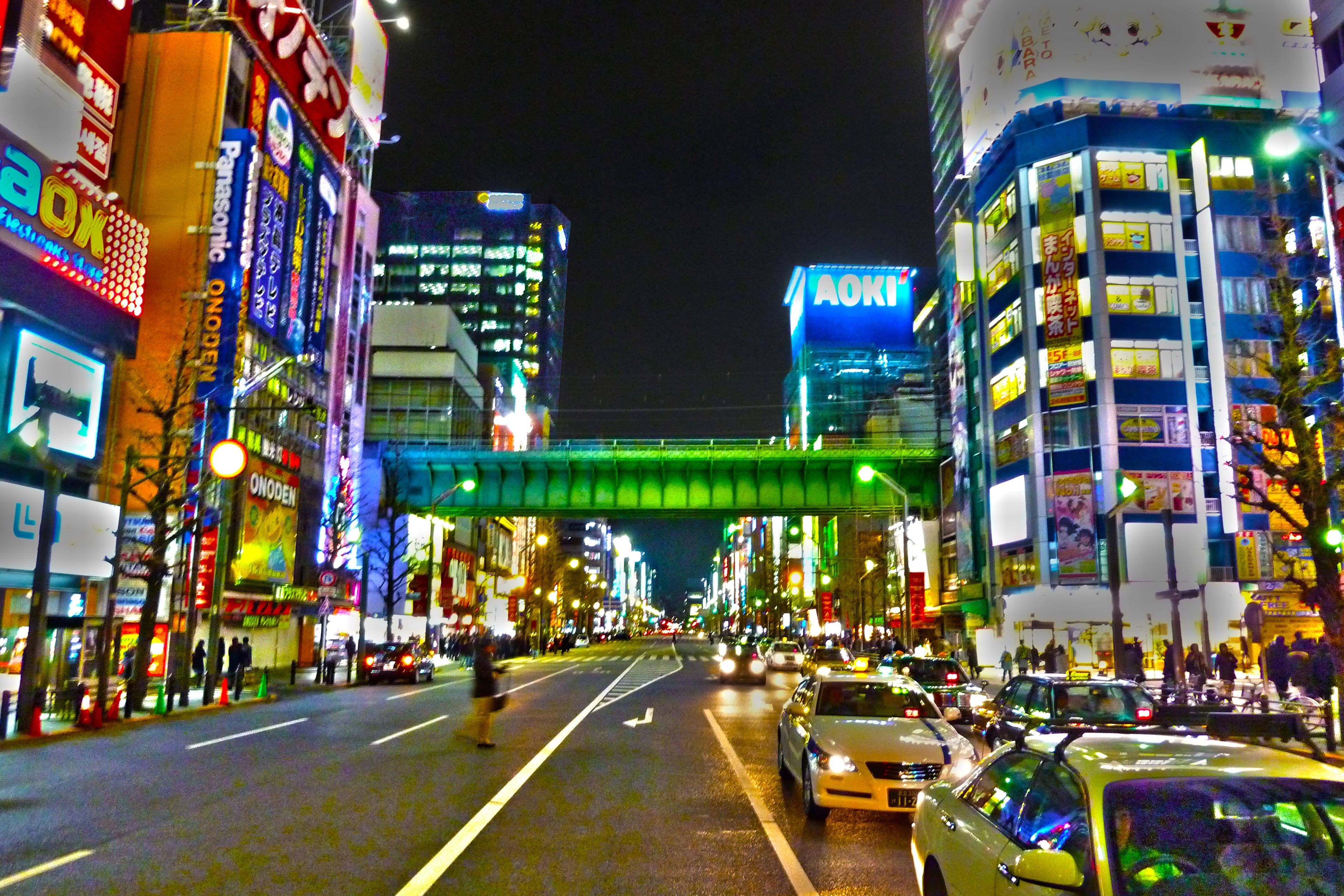3840x2560 Akihabara Japan Wallpaper 4k HD Wallpaper, Desktop