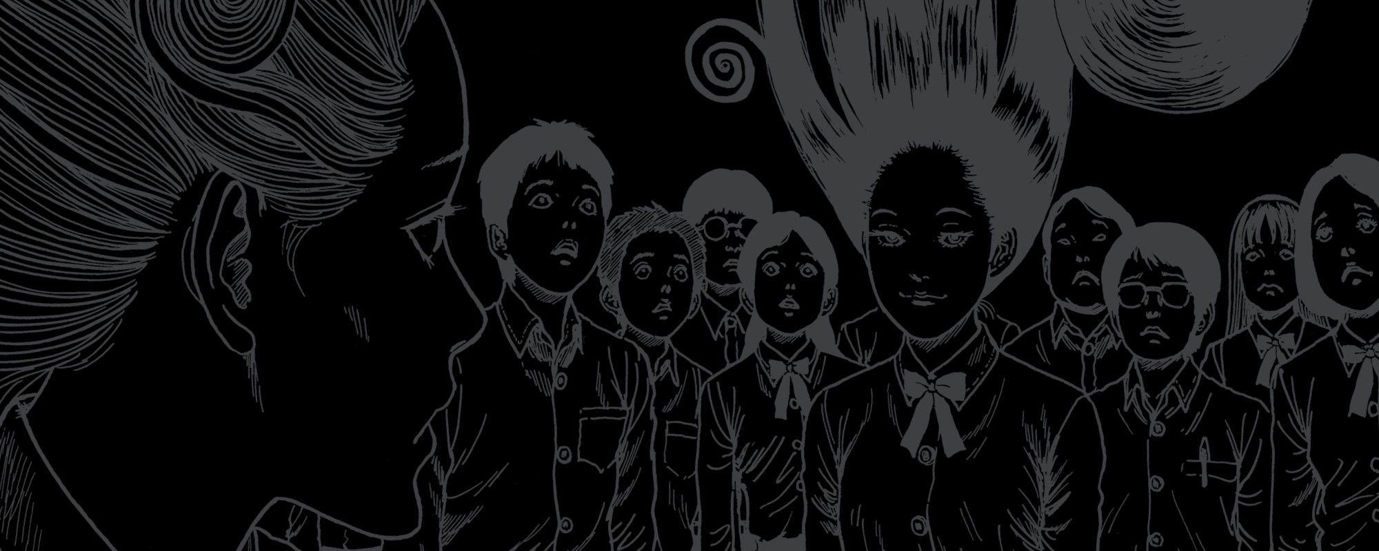 2000x800 Junji Ito Wallpaper Free Junji Ito Background, Dual Screen