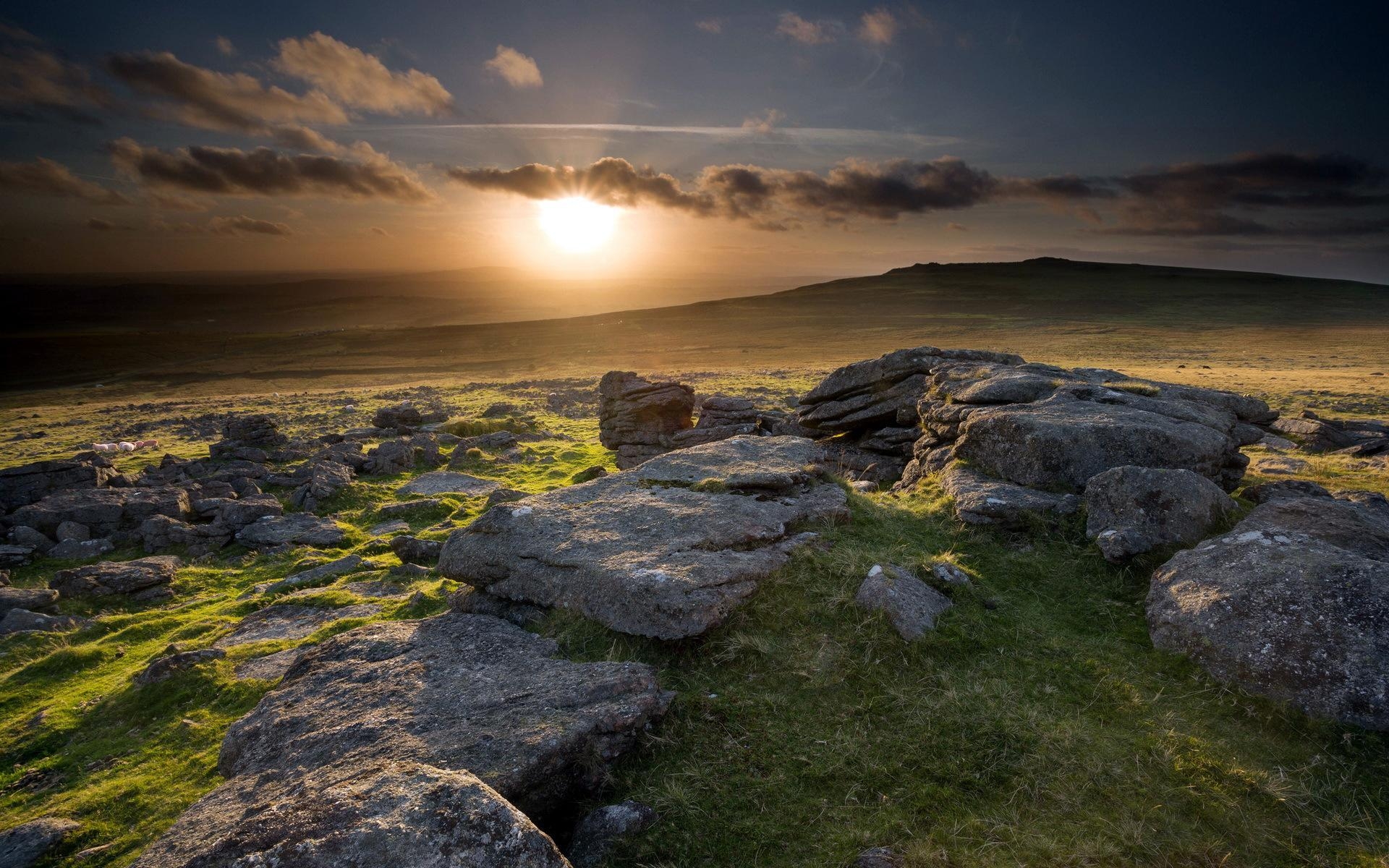 1920x1200 Sunset Over Scottish Hills Wallpaper · iBackgroundWallpaper, Desktop