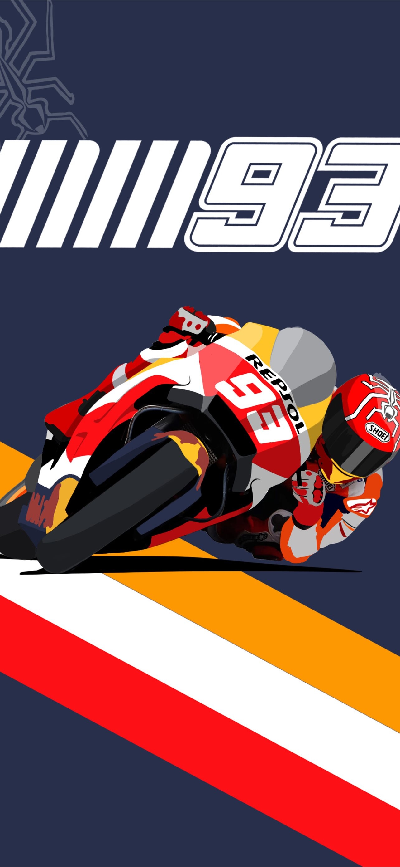 1290x2780 valentino rossi iPhone Wallpaper Free, Phone