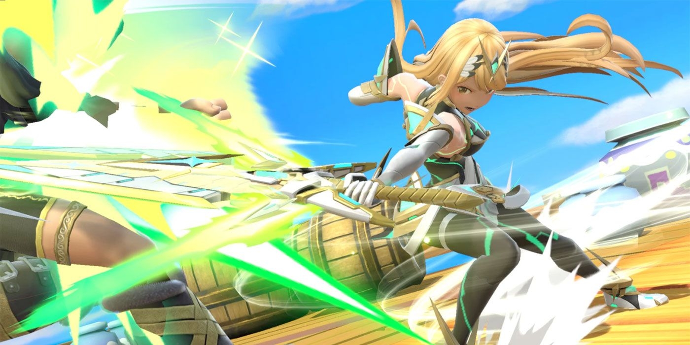 1400x700 Smash Ultimate: Mythra Is Over Powered Thanks To One Move, Dual Screen