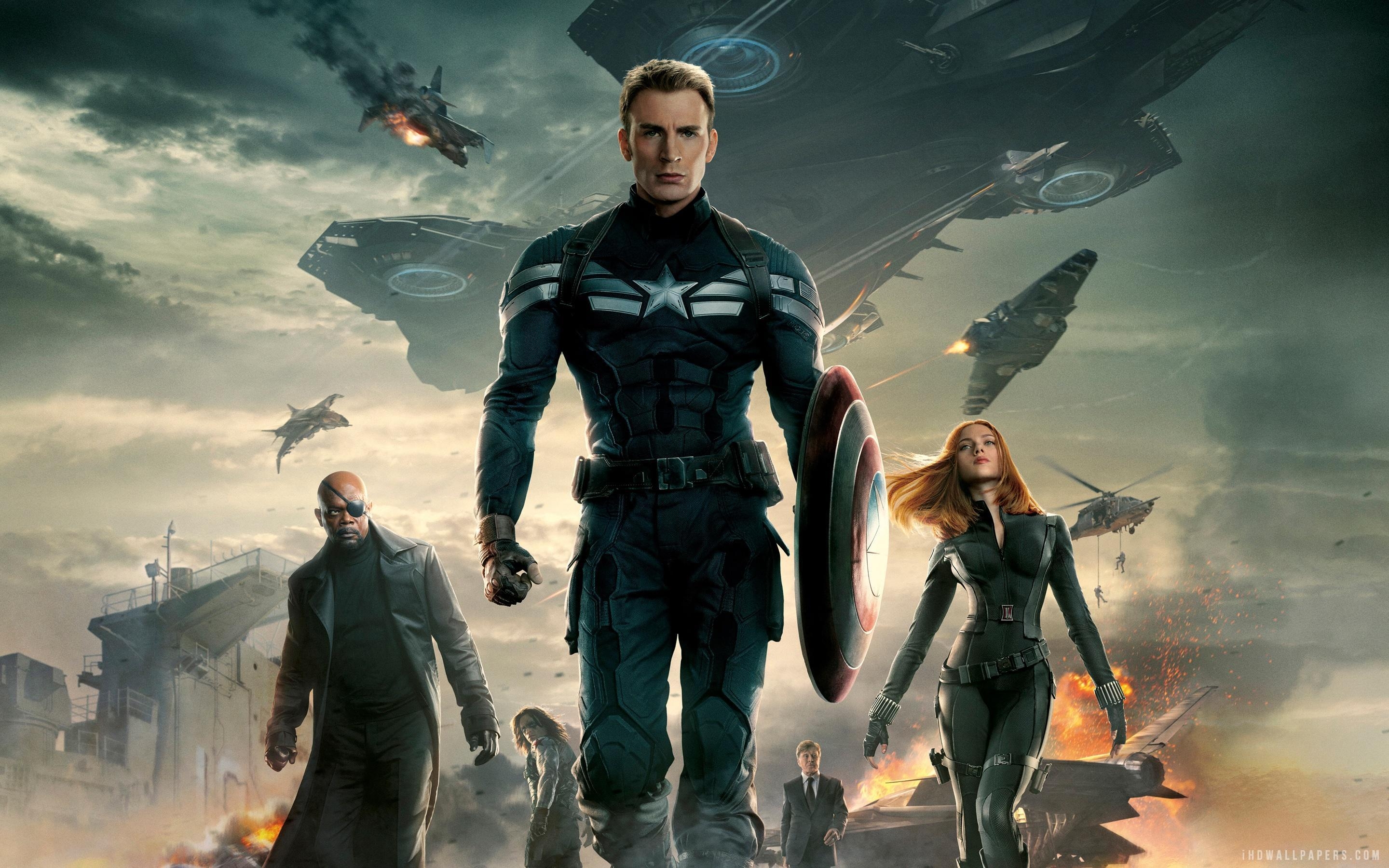2880x1800 Captain America The Winter Soldier Poster wallpaper. movies, Desktop