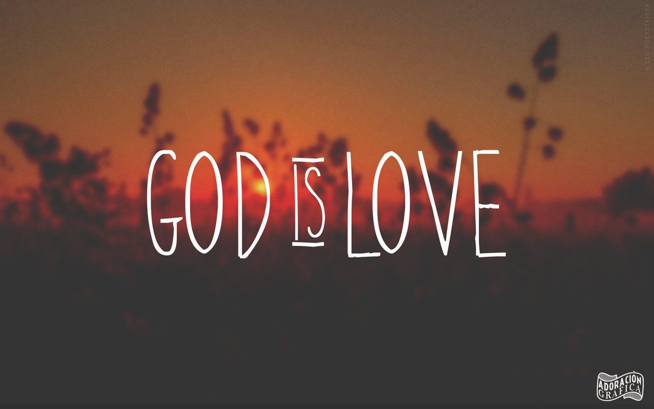 1280x800 God is Love Wallpaper, Desktop