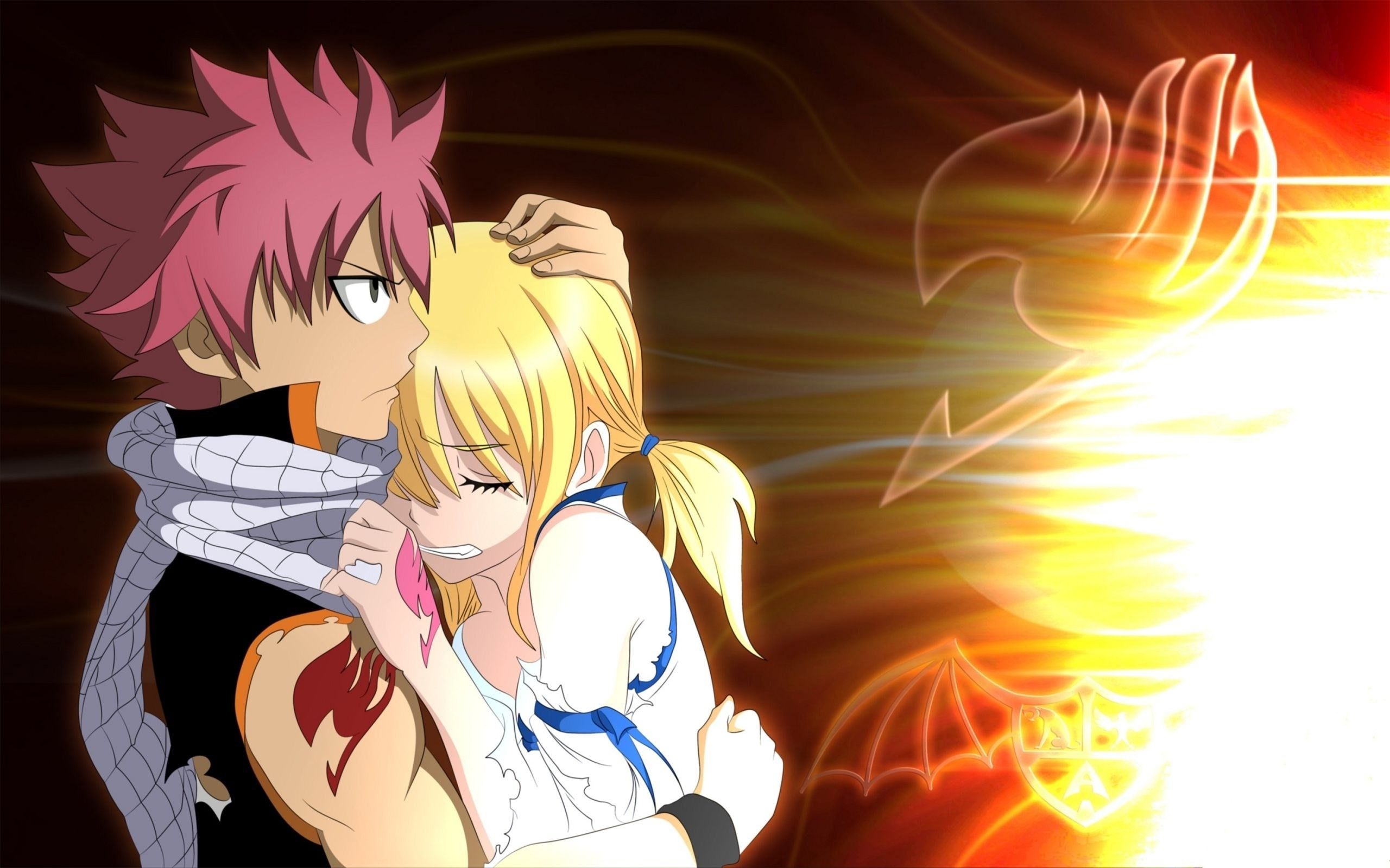 2560x1600 Romance Anime Love Kiss X Sis Wallpaper Tail Full HD, Desktop