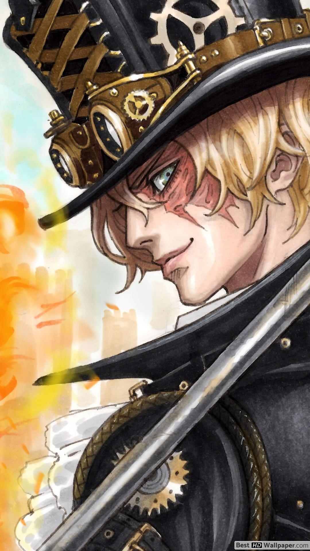 1080x1920 One Piece Wallpaper Piece Wallpaper Sabo, HD, Phone