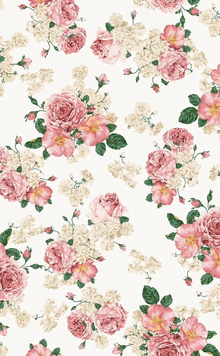 740x1200 Vintage Floral Wallpaper Collection (c) Line DECO, Phone