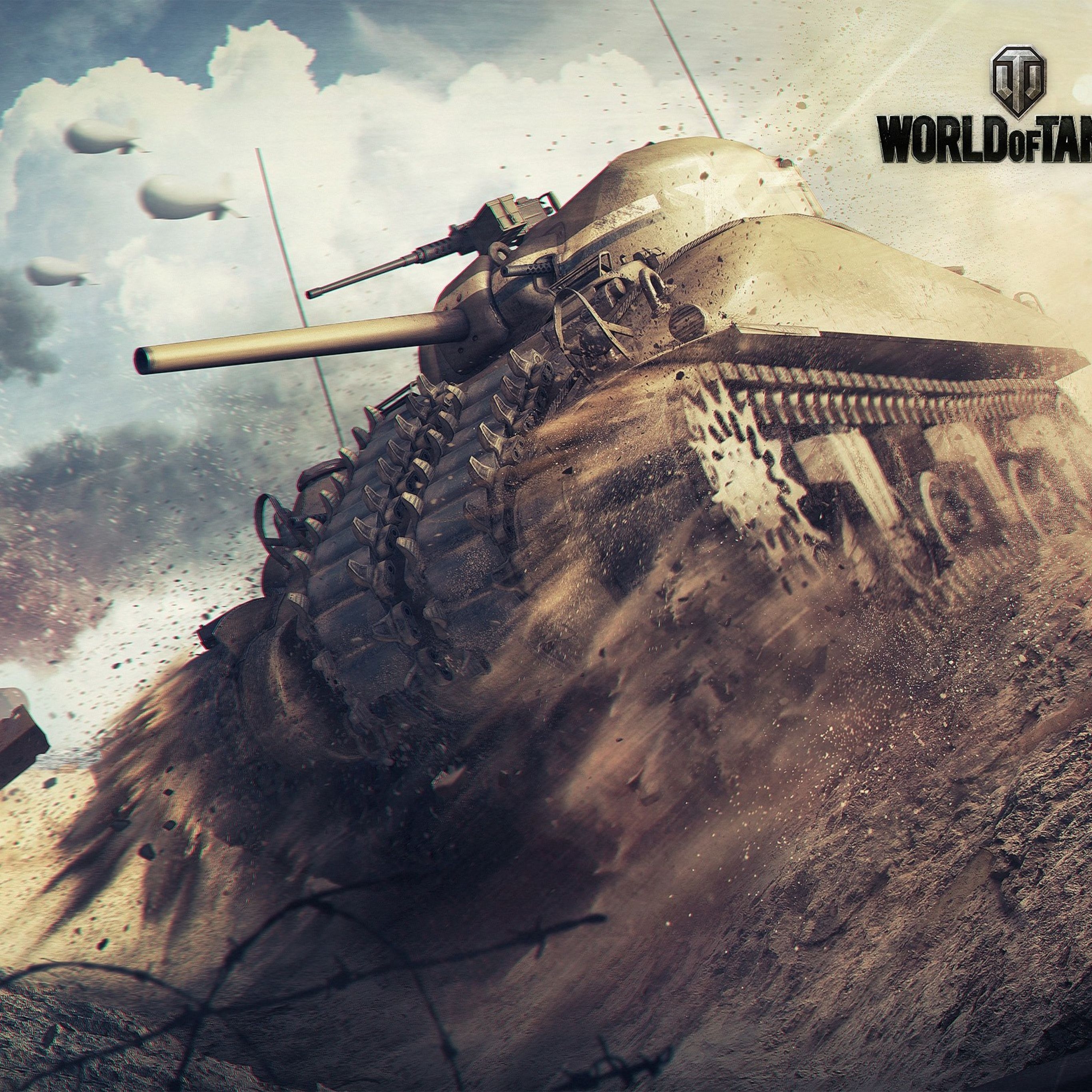 2740x2740 Download Wallpaper  World of tanks, Tank, M4 sherman iPad, Phone