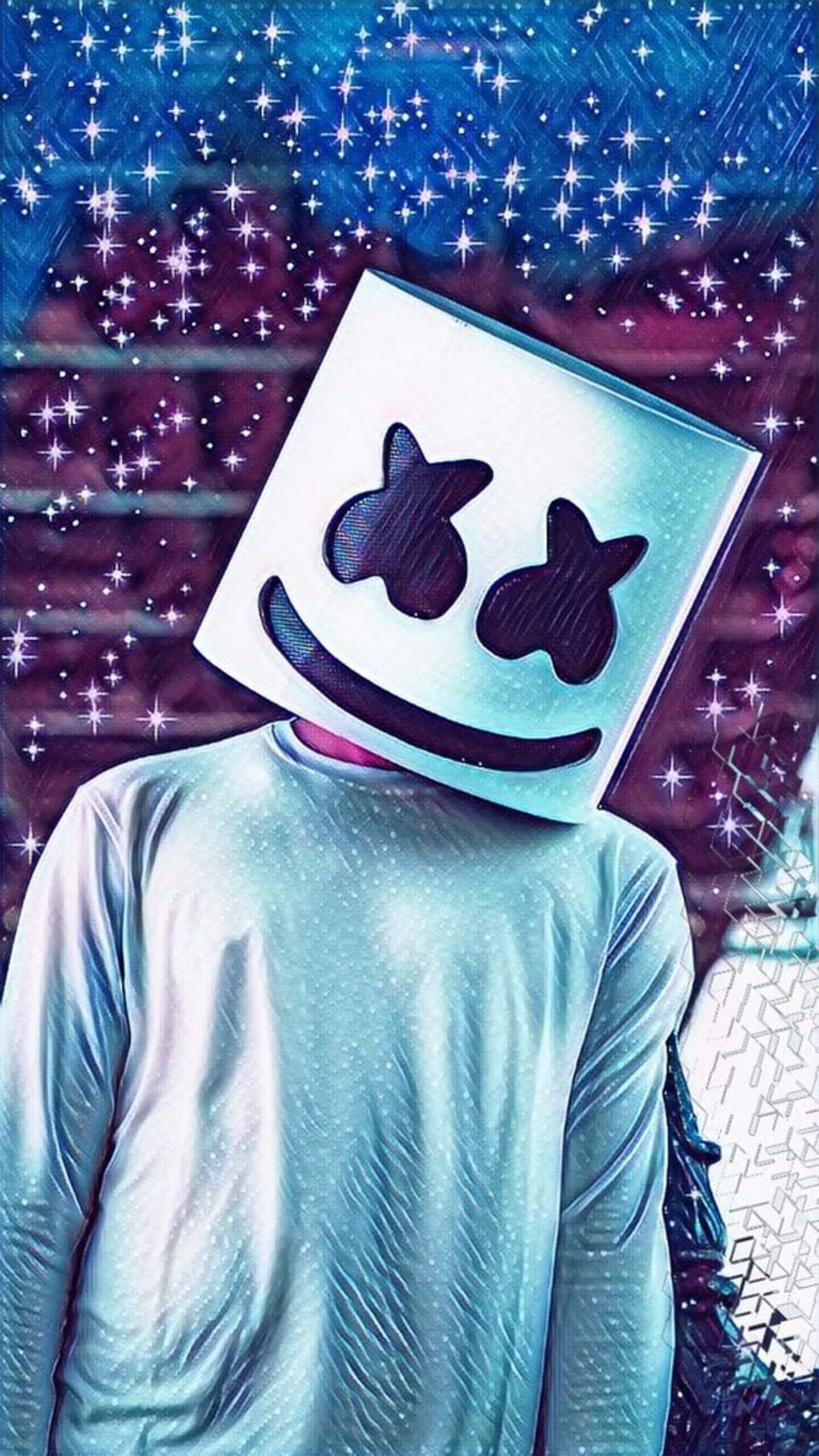 1440x2560 Marshmello Wallpaper HD for Android, Phone