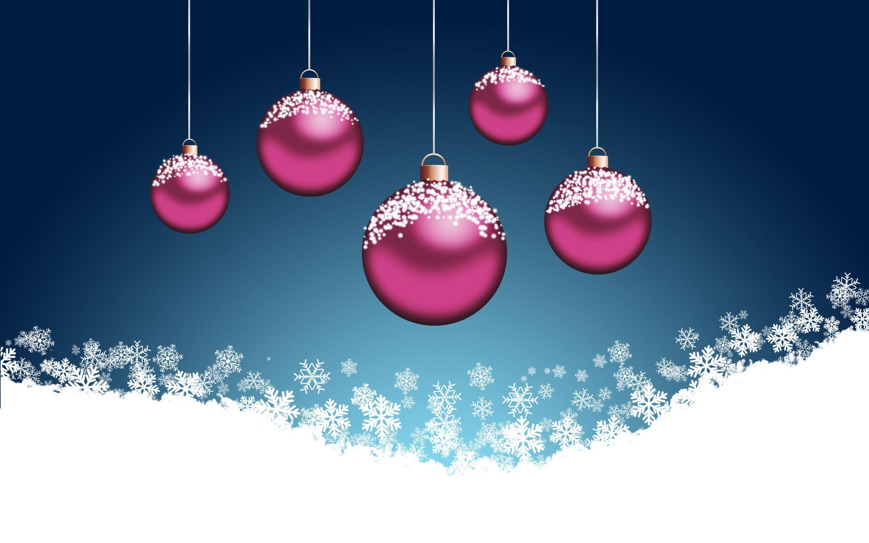 2880x1800 Pink Christmas Tree Wallpaper, Desktop