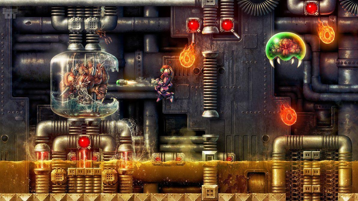 1200x670 Super Metroid of Tourian, Desktop