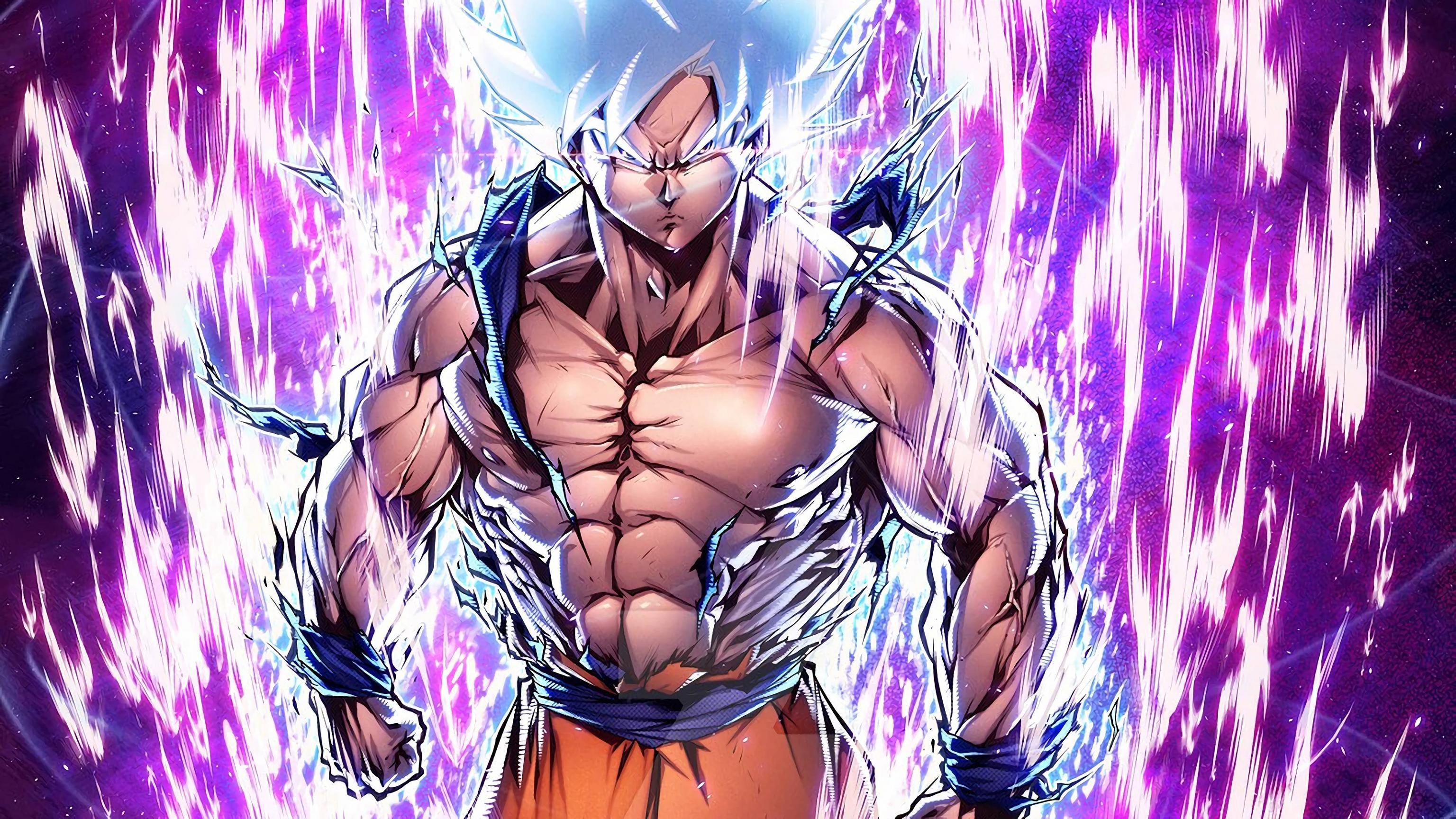 3080x1730 Mastered Perfect Ultra Instinct Goku Dragon Ball Super 4K, Desktop