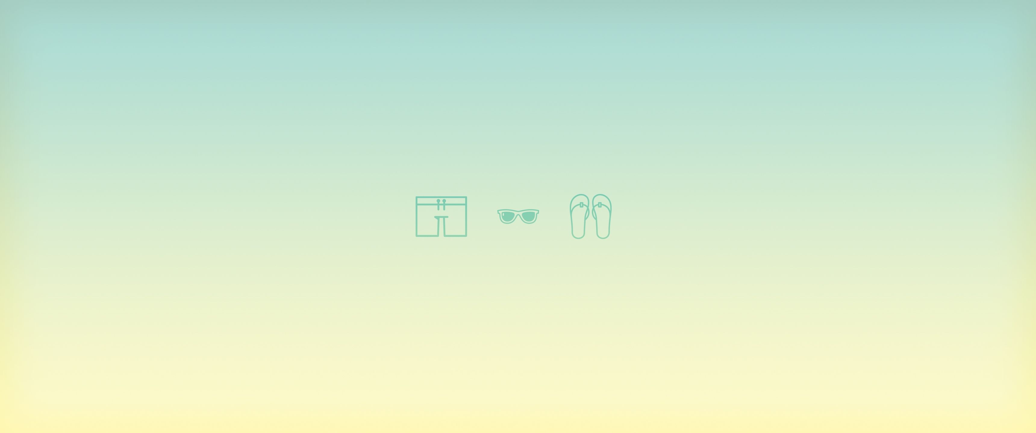 3440x1440 Summer Minimalist Wallpaper Free Summer Minimalist Background, Dual Screen