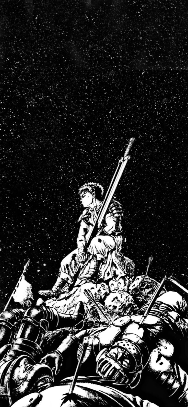 740x1600 Guts wallpaper. Berserk mangá, Animes wallpaper, Personagens de anime. Fond d'ecran dessin, Dessins sympas, Dessin psychédélique, Phone