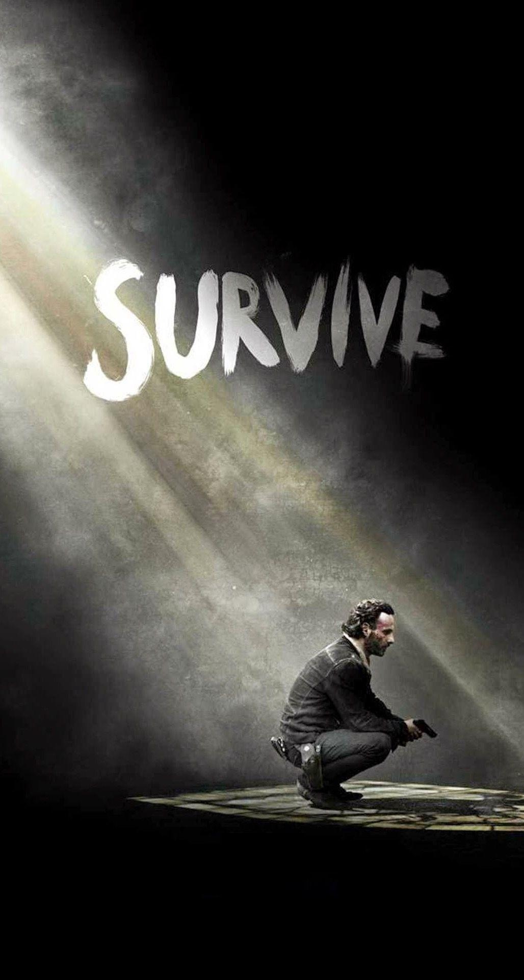 1030x1920 Download The Walking Dead Season 5 Survive Rick iPhone 6 Plus HD, Phone