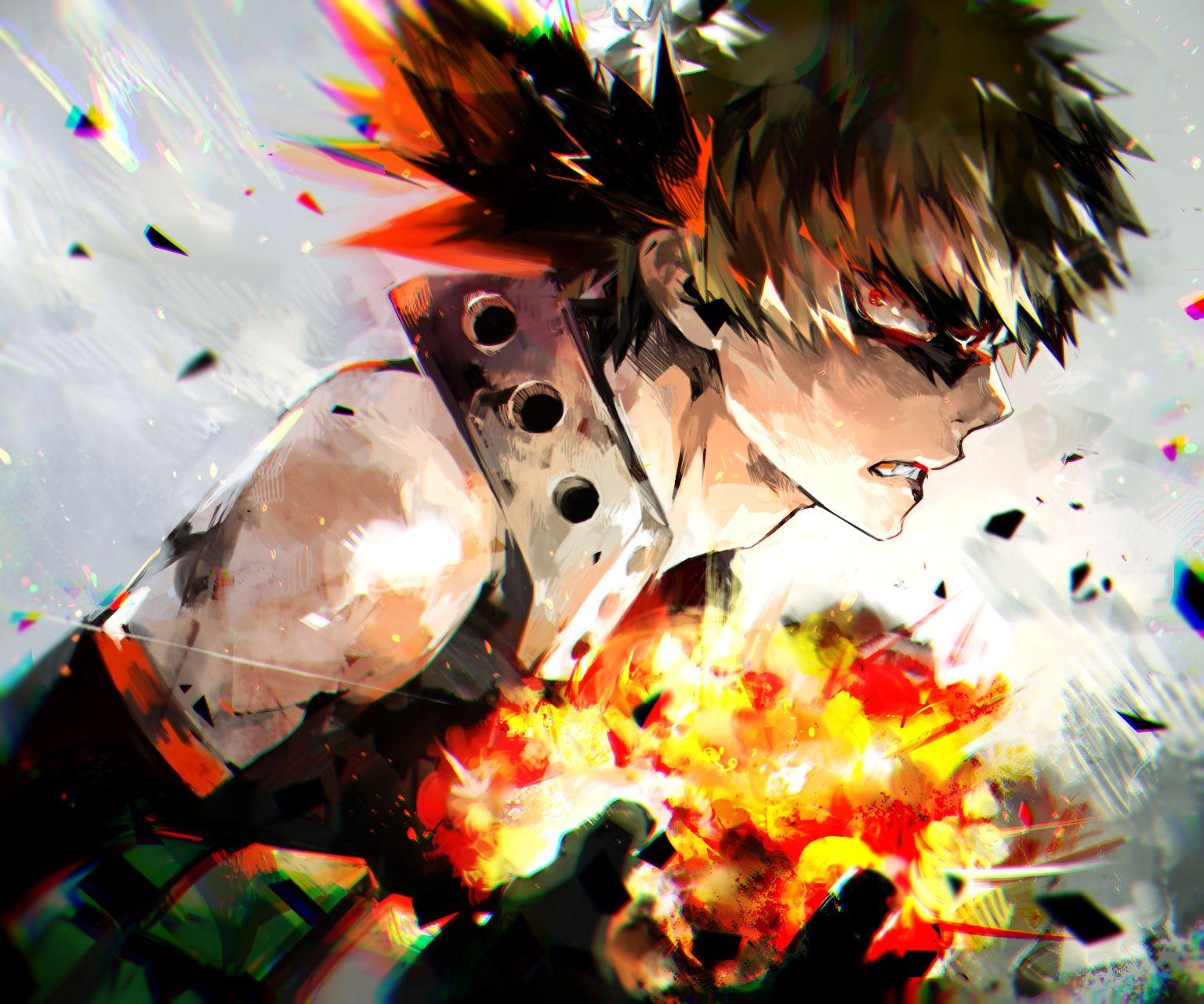 1540x1280 Bakugou Katsuki no Hero Academia Anime Image Board, Desktop