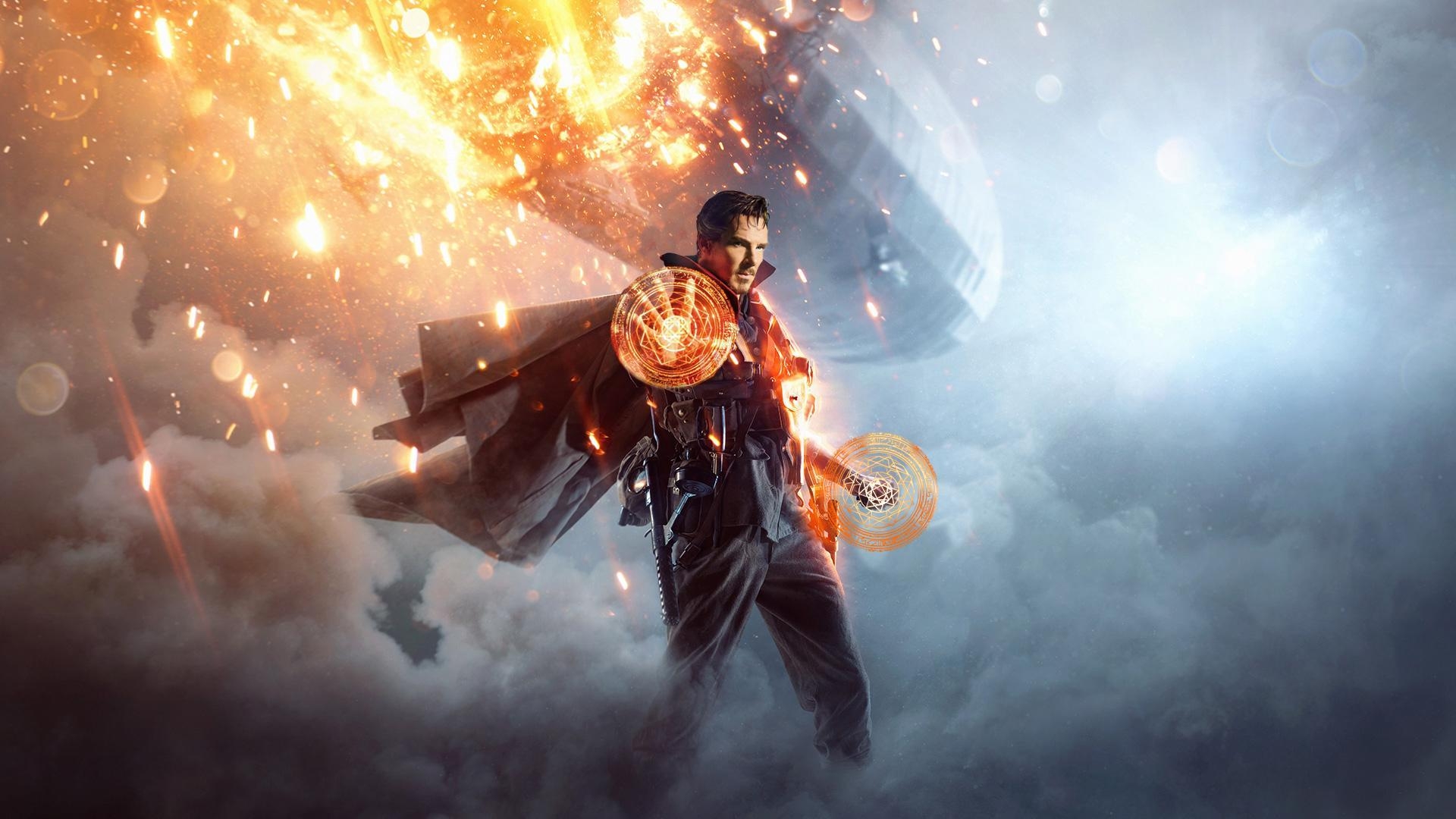 1920x1080 Dr. Strange in Battlefield 1, Desktop