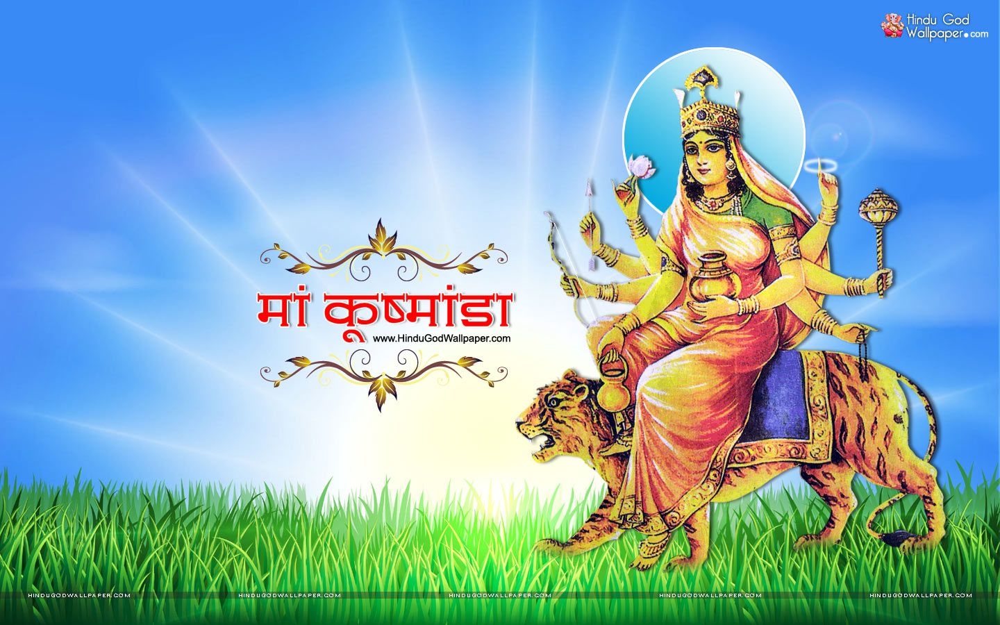 1440x900 Kushmanda Maa. Wallpaper free download, Maa wallpaper, Durga, Desktop