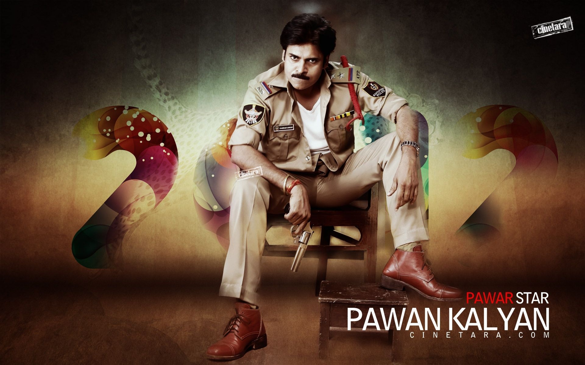 1920x1200 Power Star Pawan Kalyan as Gabbarsingh. Cinetara Pawan Kalyan, Desktop