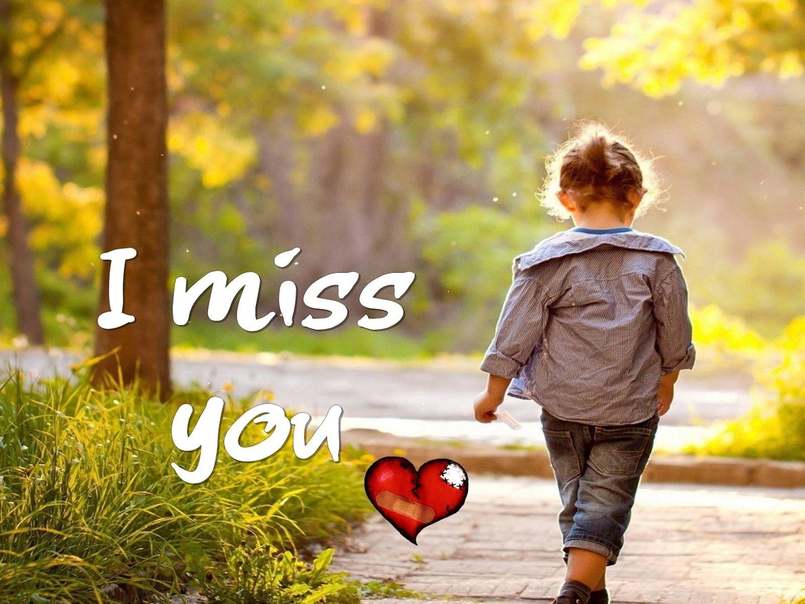 1600x1200 Miss You Baby Wallpaper, Desktop