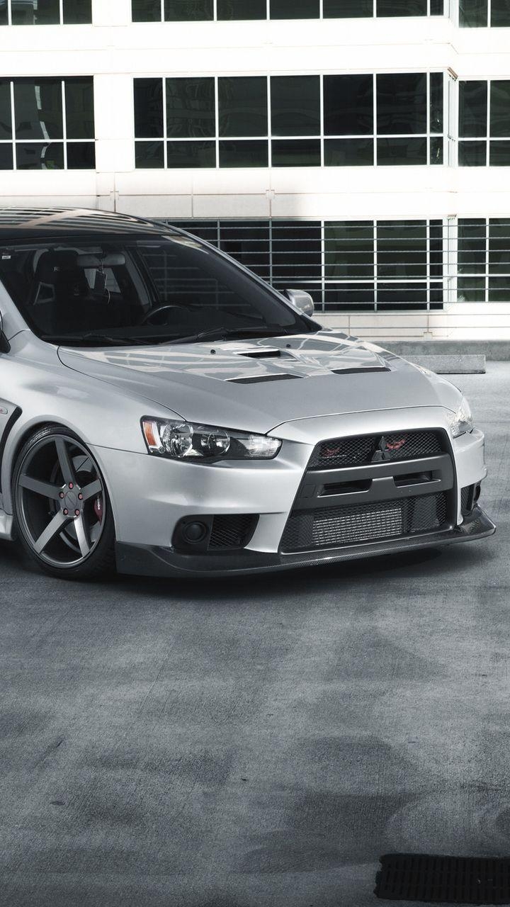 720x1280 mitsubishi, evo x, tuning, lancer, vossen, tuning, car, Phone