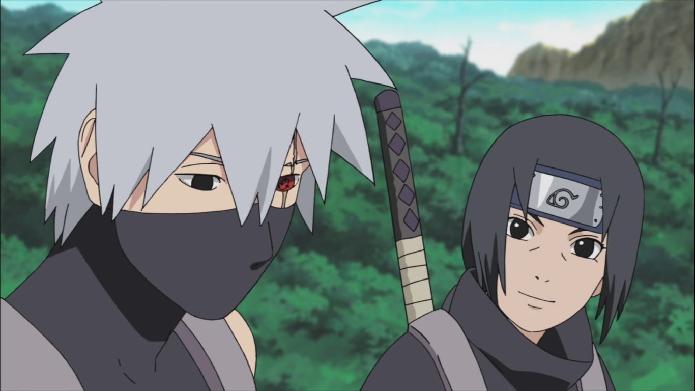 1370x770 Kakashi and Itachi Wallpaper Free Kakashi and Itachi Background, Desktop