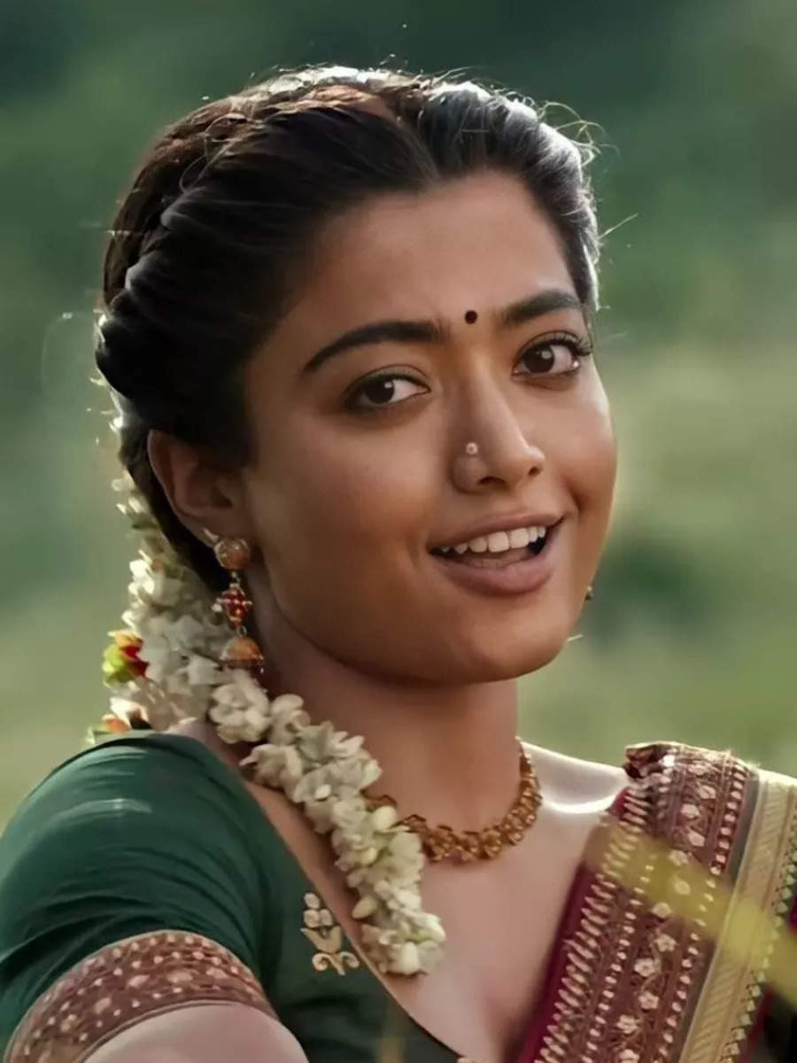 900x1200 In Pics: Rashmika Mandanna Aces Deglam Avatar As A Village, Phone