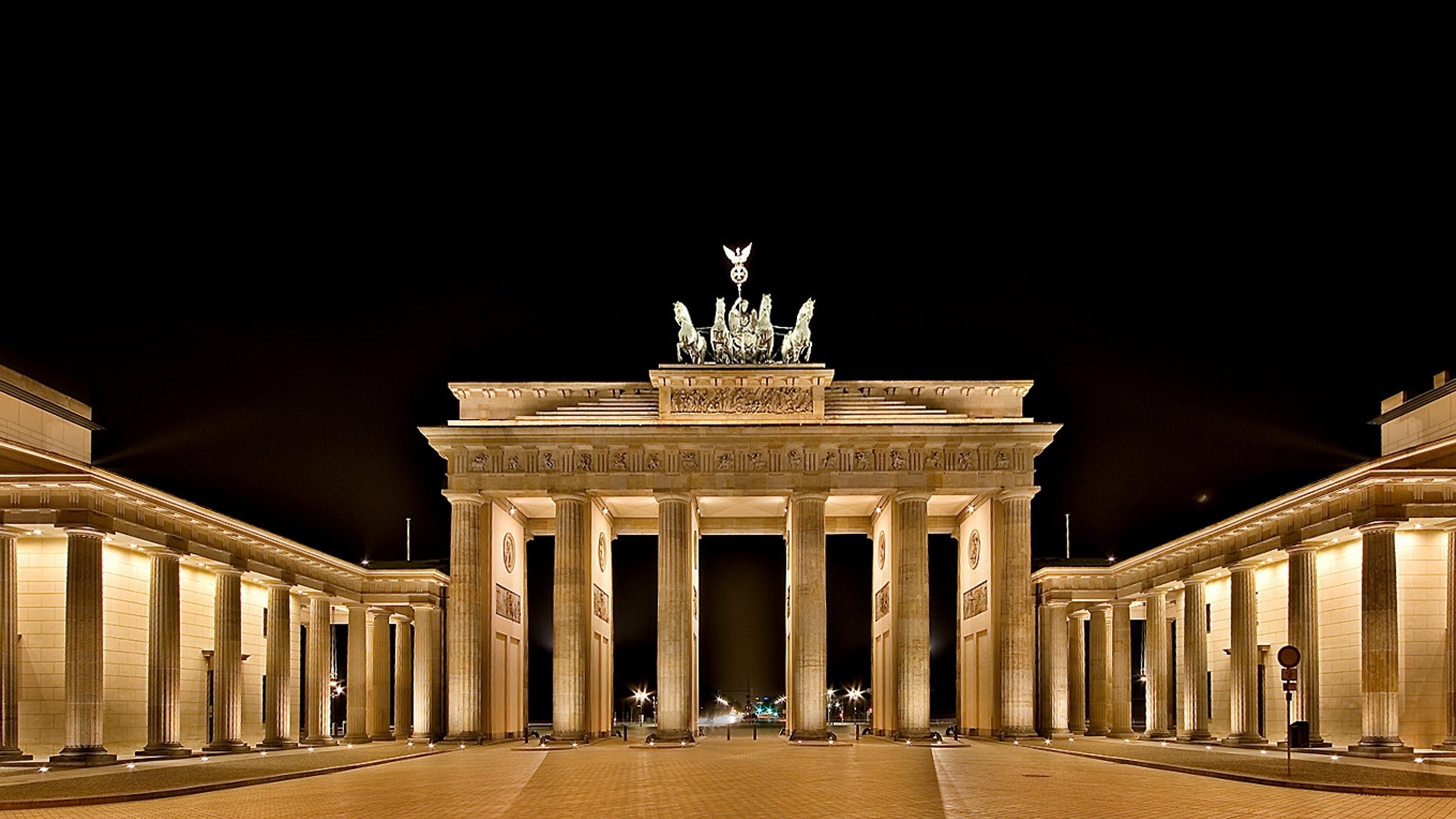 3840x2160 Brandenburg Gate 4K Ultra HD wallpaper, Desktop