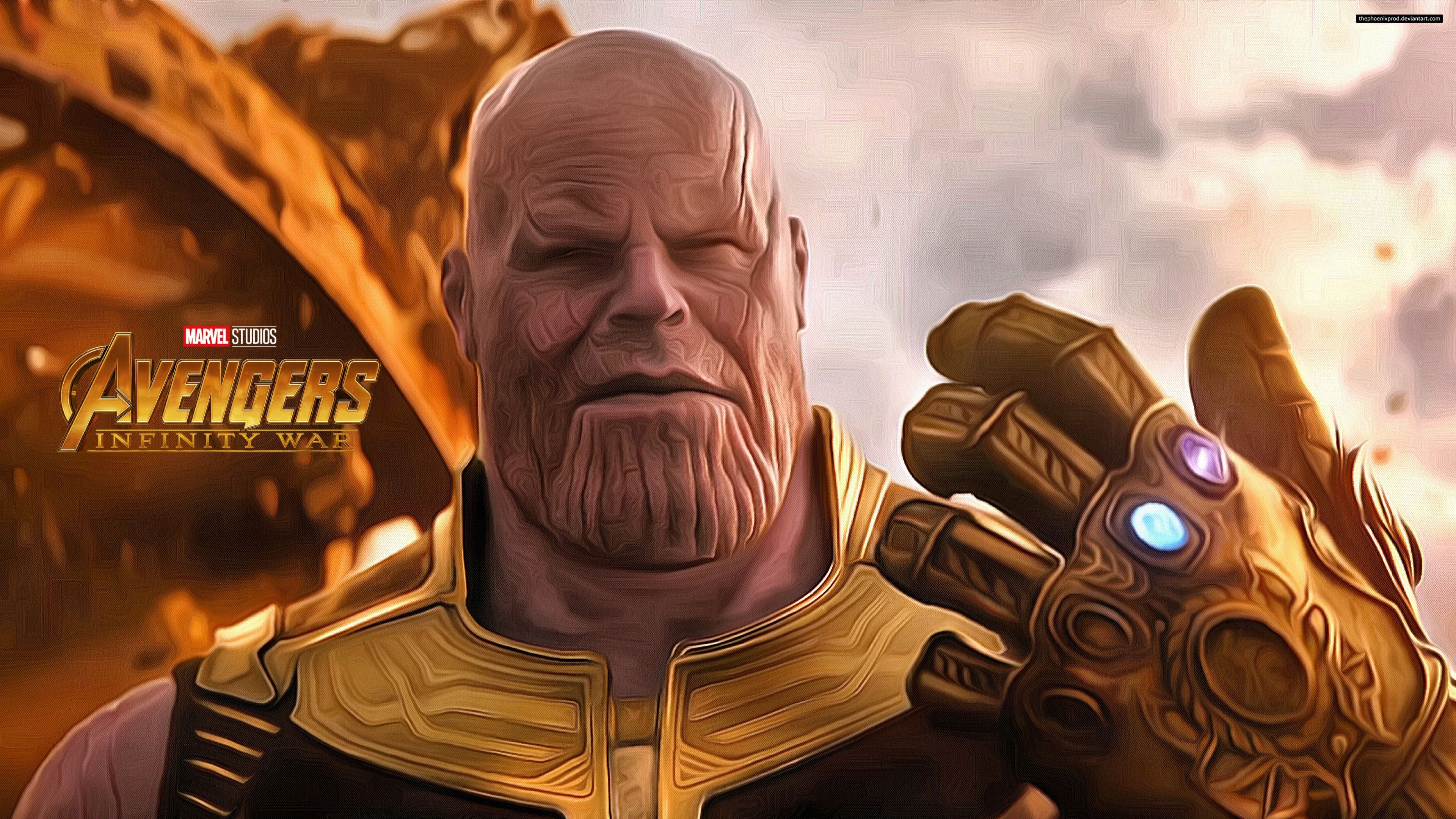 3840x2160 Thanos 4K Digital Wallpaper Free Thanos 4K Digital, Desktop